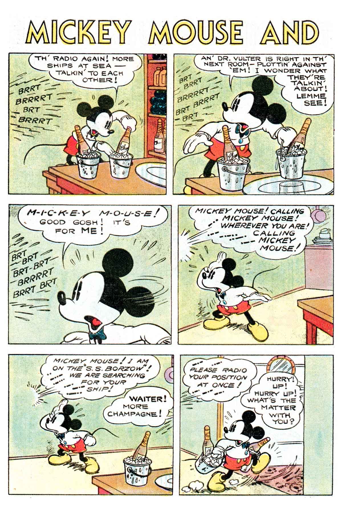 Read online Walt Disney's Mickey Mouse comic -  Issue #234 - 10