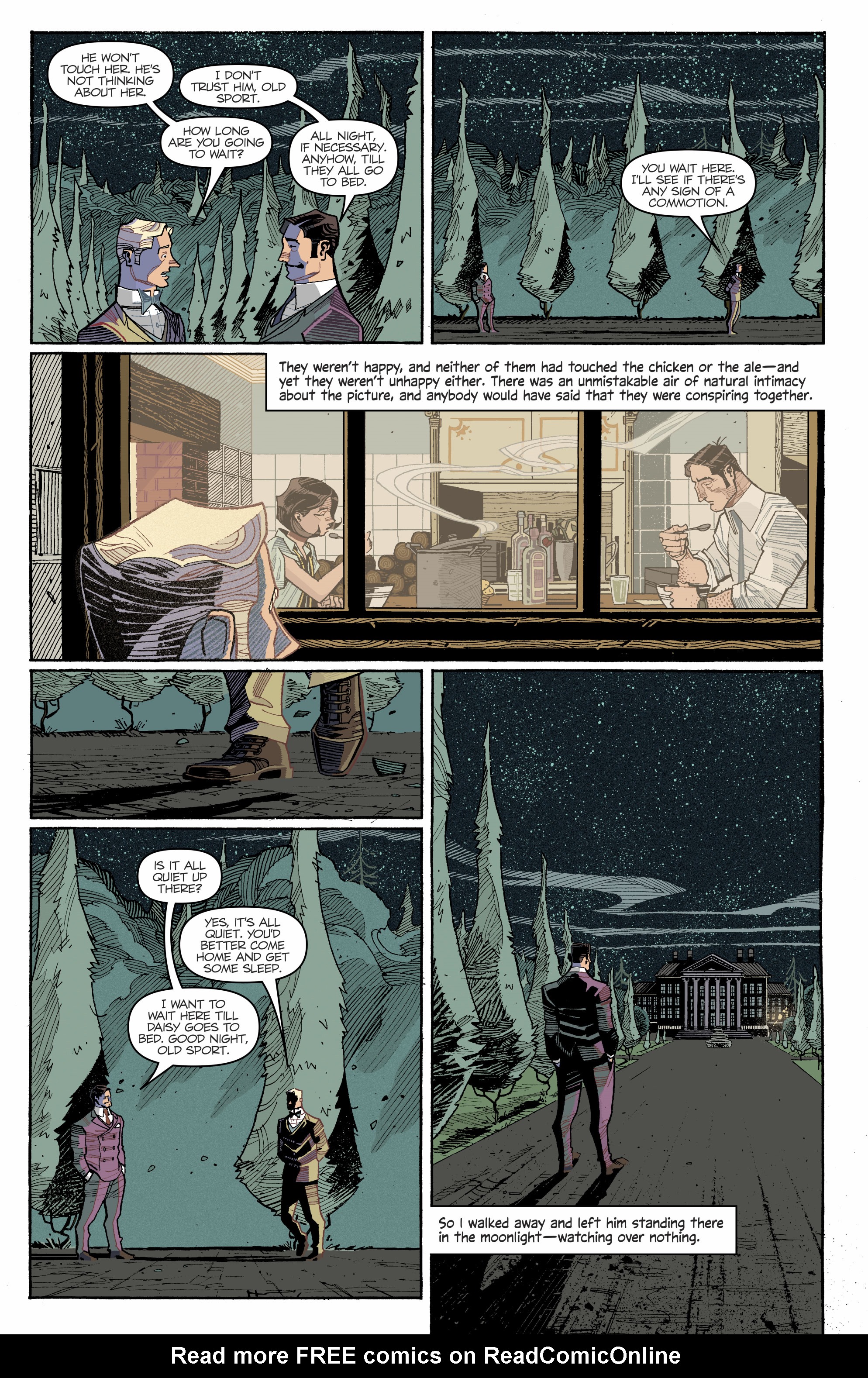 Read online The Great Gatsby comic -  Issue #6 - 13