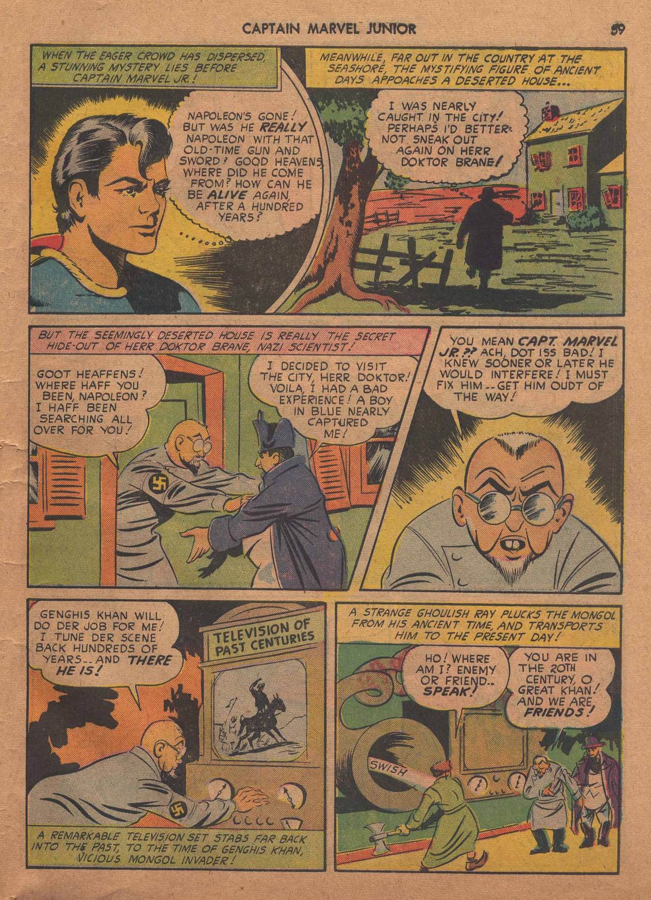 Read online Captain Marvel, Jr. comic -  Issue #108 - 61