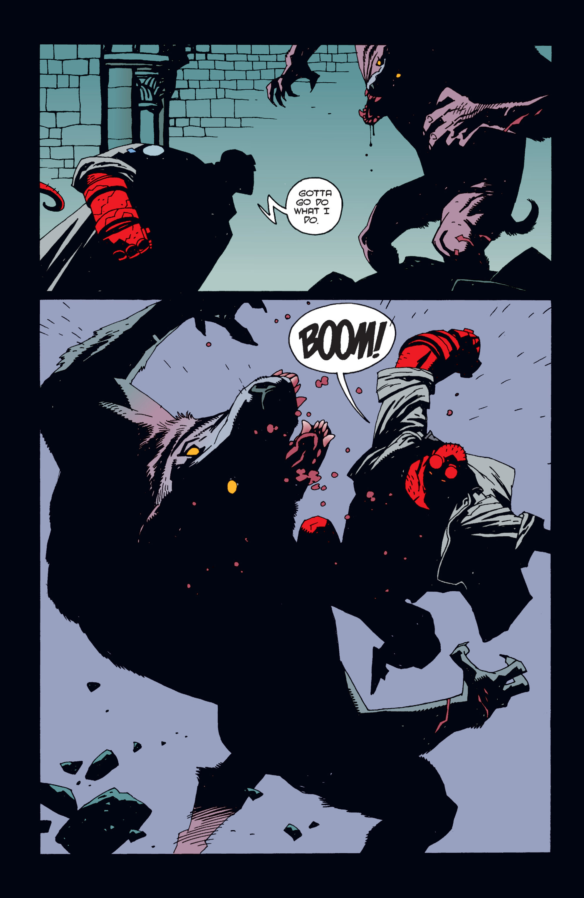 Read online Hellboy comic -  Issue #3 - 107