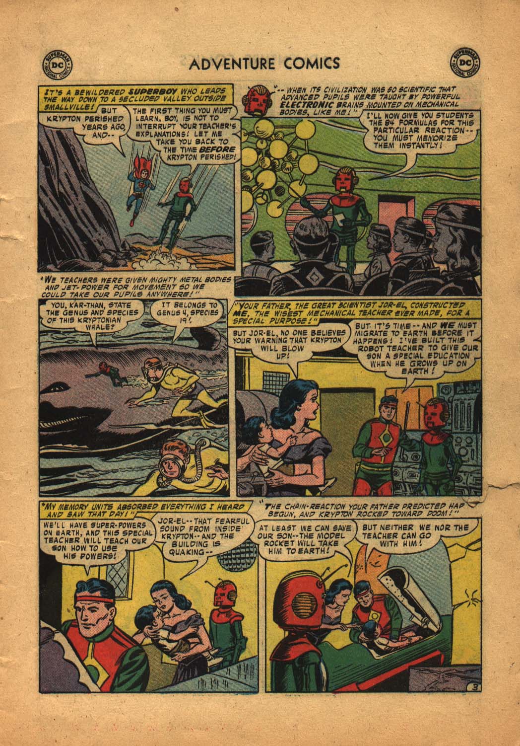 Read online Adventure Comics (1938) comic -  Issue #240 - 5