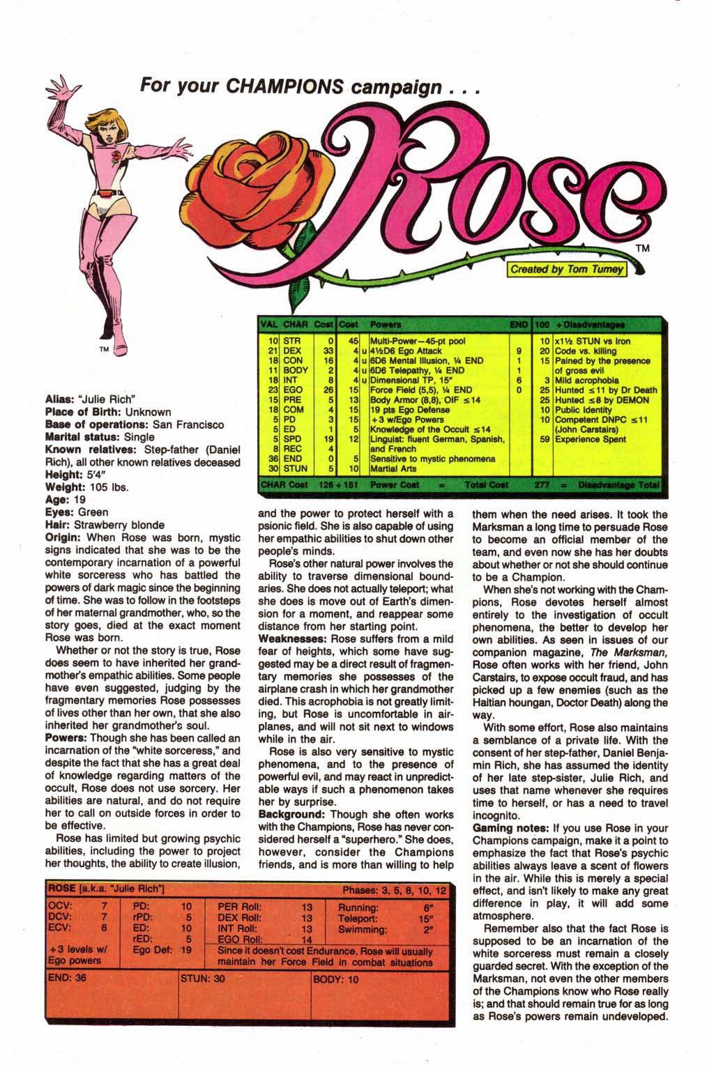 Read online Champions (1987) comic -  Issue #11 - 30