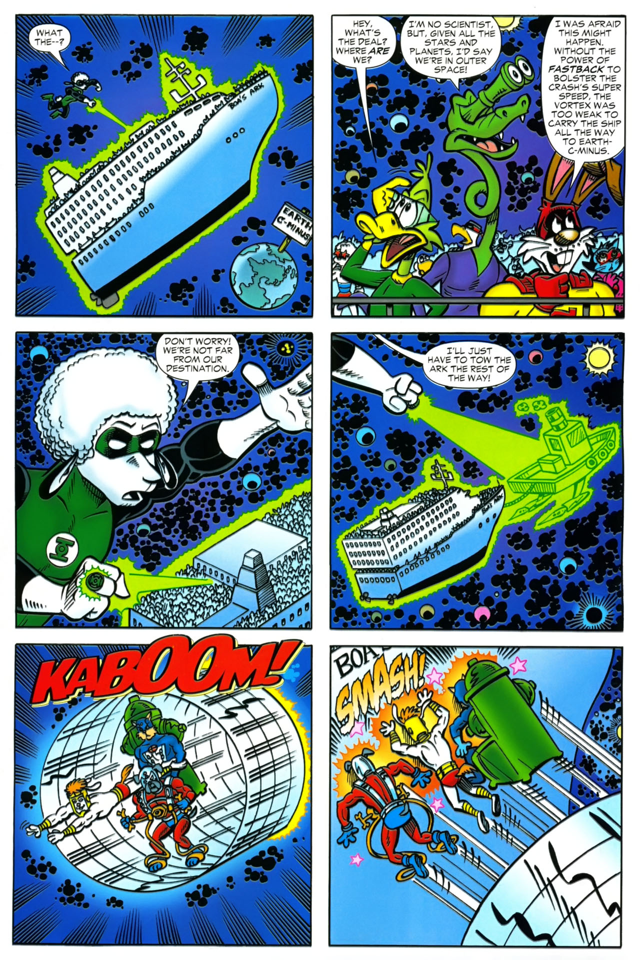 Read online Captain Carrot and the Final Ark comic -  Issue #3 - 18