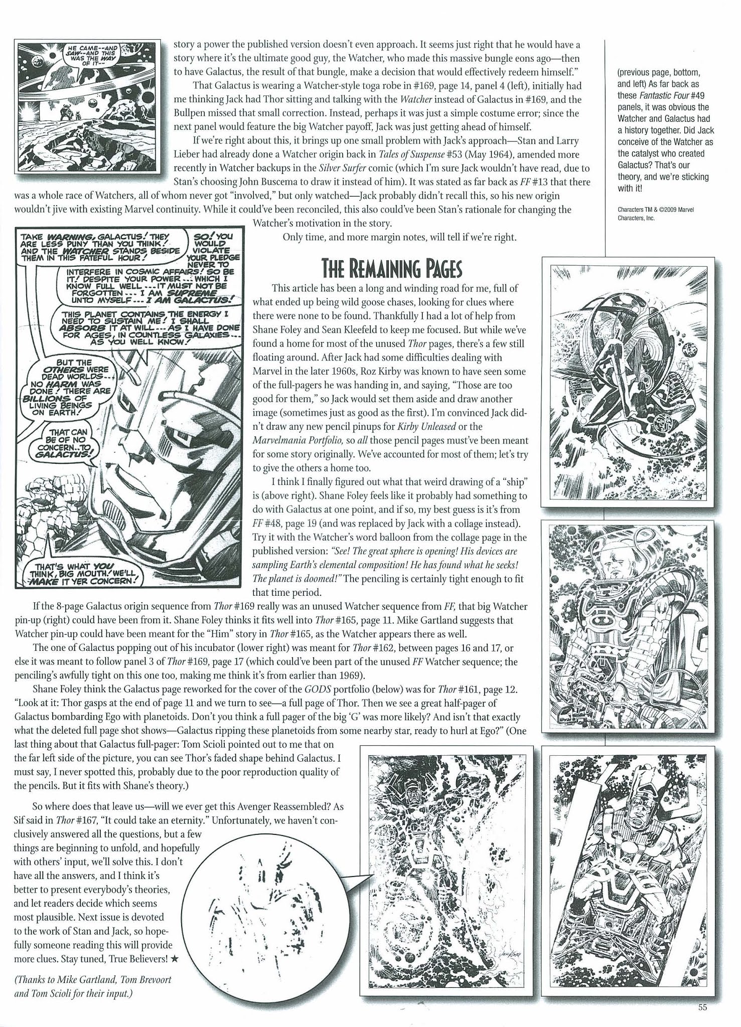 Read online The Jack Kirby Collector comic -  Issue #52 - 56
