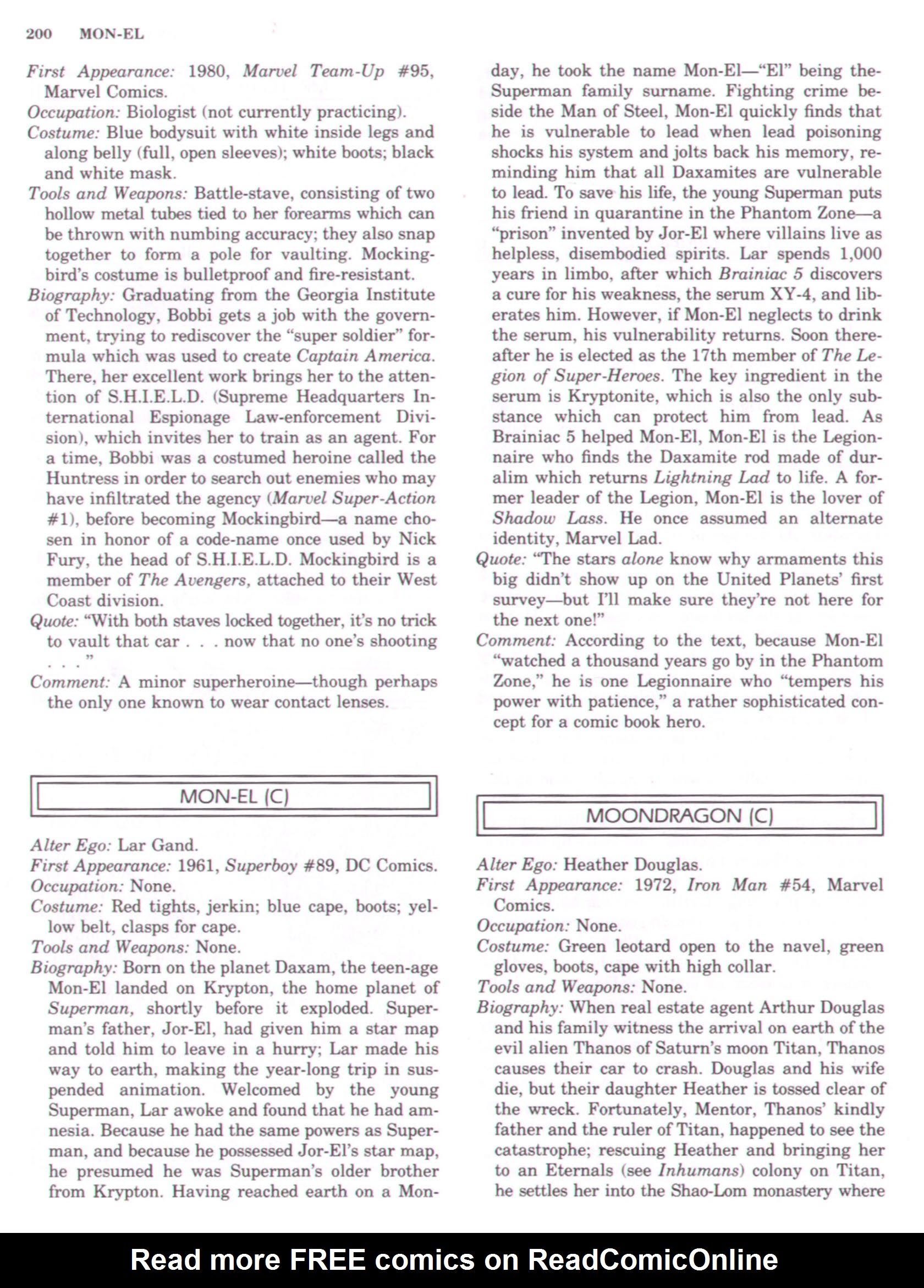 Read online The Encyclopedia of Superheroes comic -  Issue # TPB (Part 3) - 28