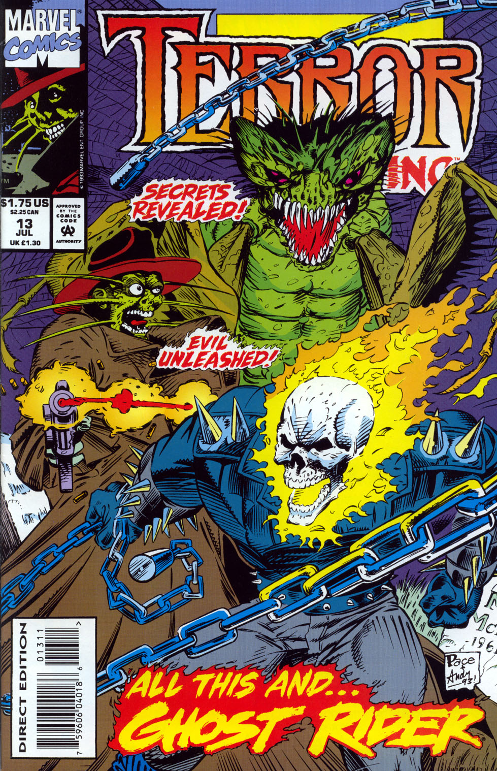 Read online Terror Inc. (1992) comic -  Issue #13 - 1