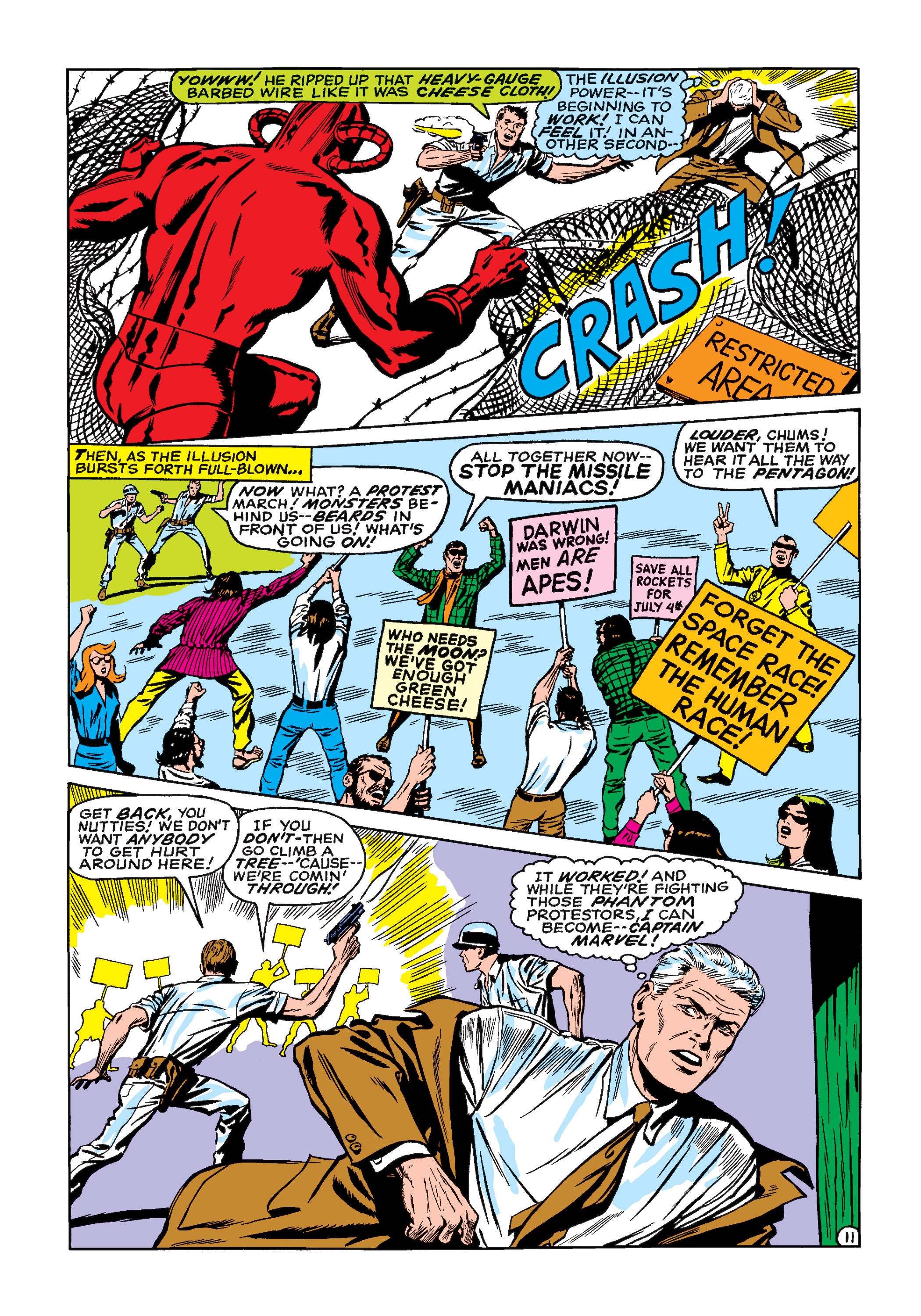 Read online Marvel Masterworks: Captain Marvel comic -  Issue # TPB 2 (Part 1) - 61