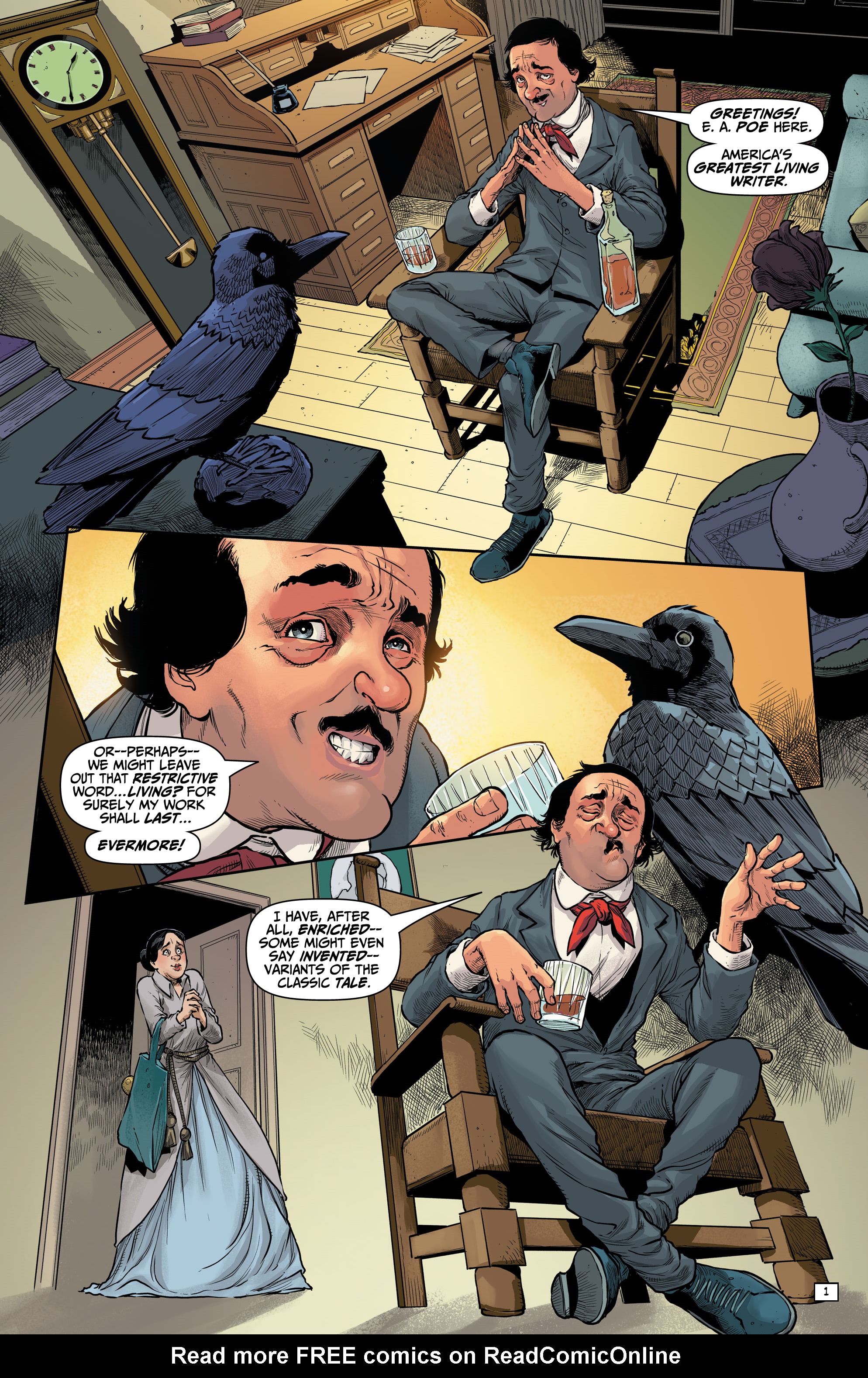Read online Edgar Allan Poe's Snifter of Blood comic -  Issue #3 - 3