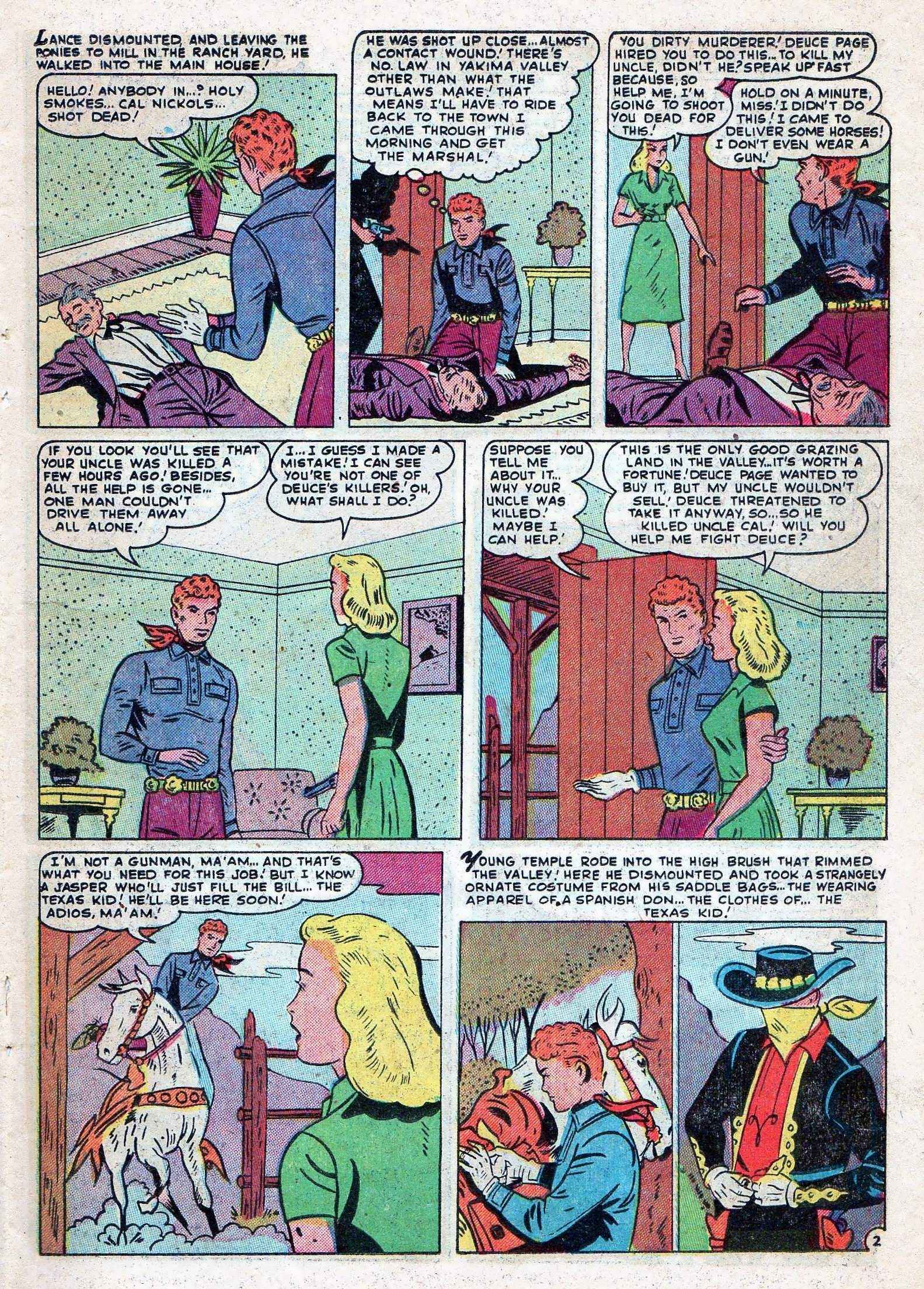 Read online Texas Kid comic -  Issue #9 - 13
