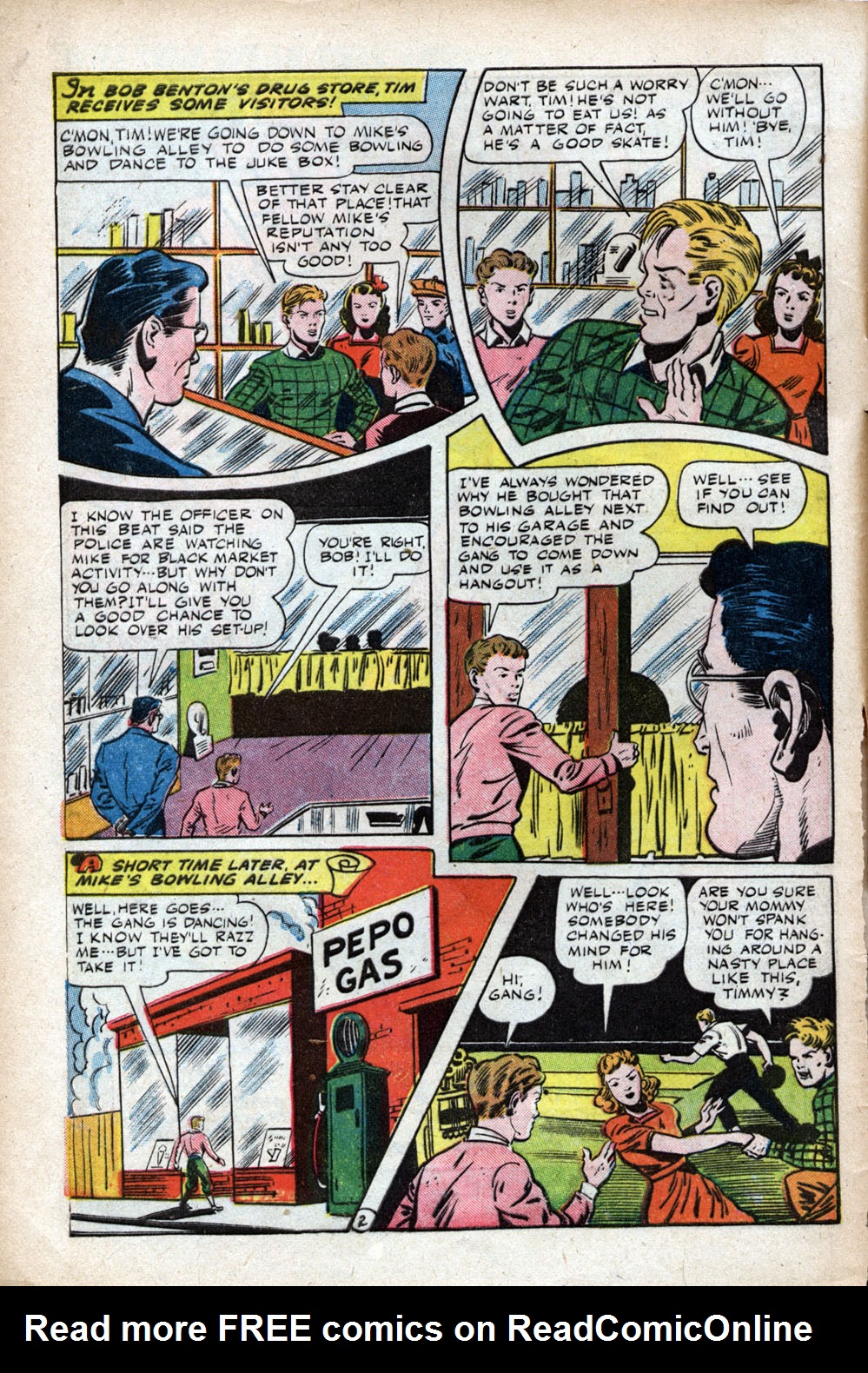 Read online Exciting Comics comic -  Issue #44 - 4