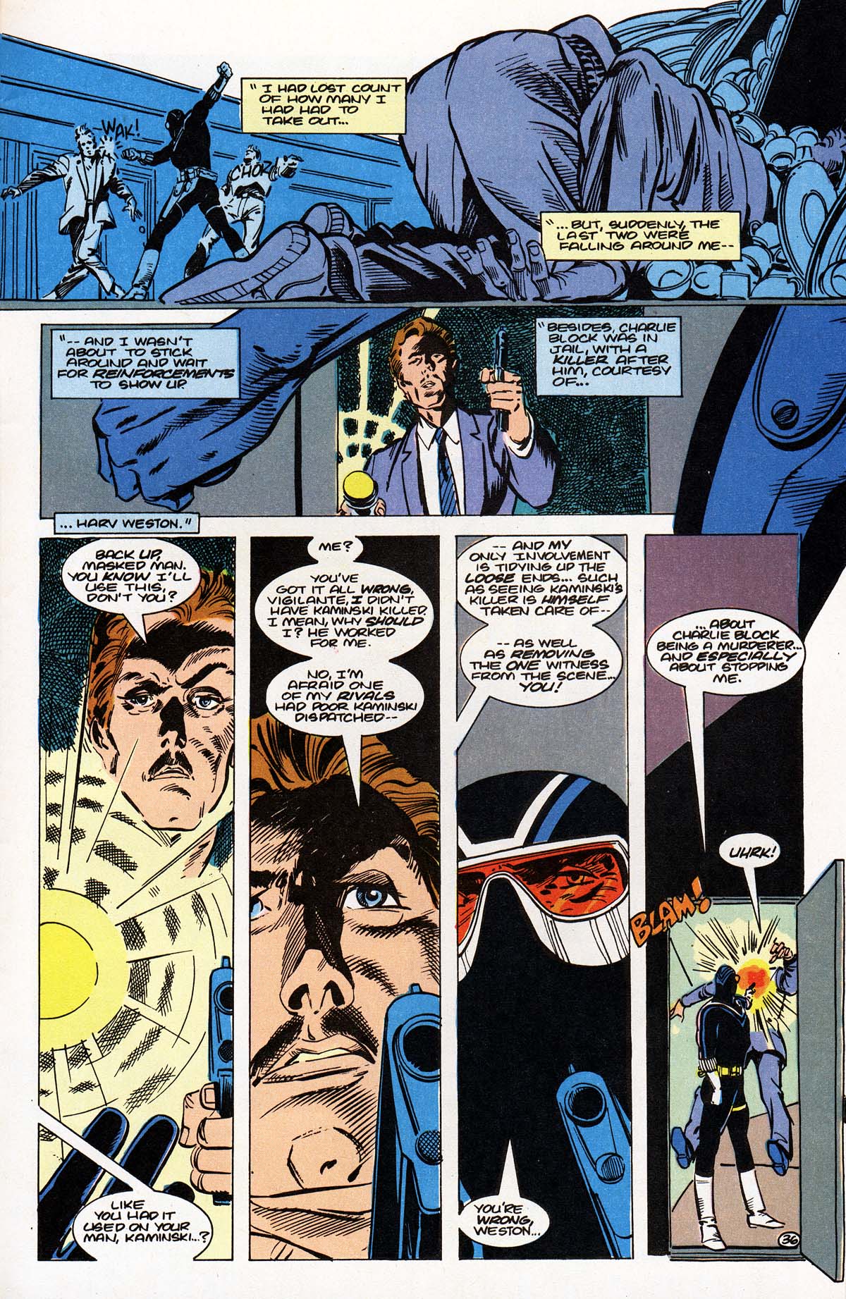 Read online Vigilante (1983) comic -  Issue # _Annual 1 - 38