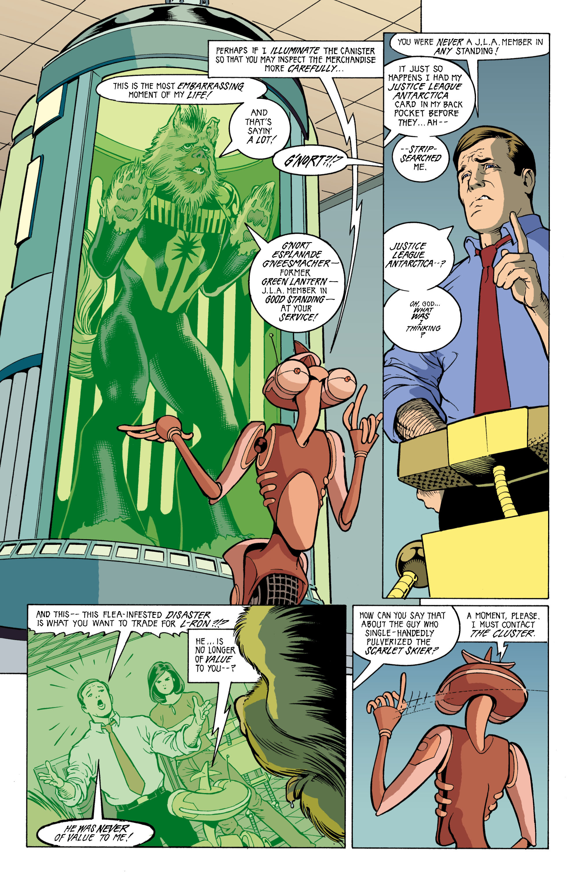 Read online Formerly Known as the Justice League comic -  Issue #5 - 6