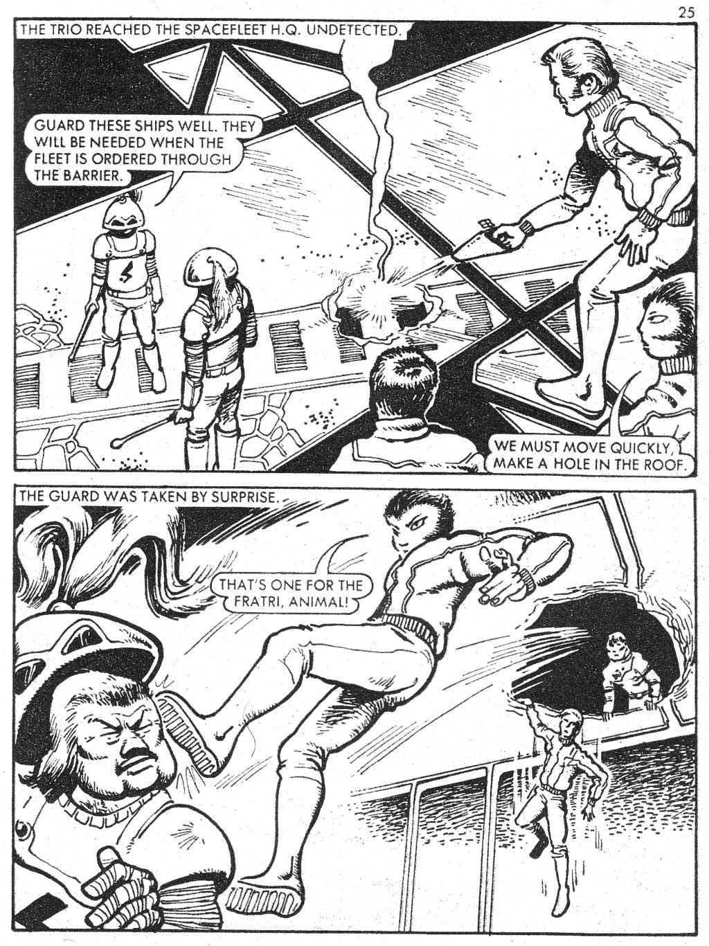 Read online Starblazer comic -  Issue #4 - 25