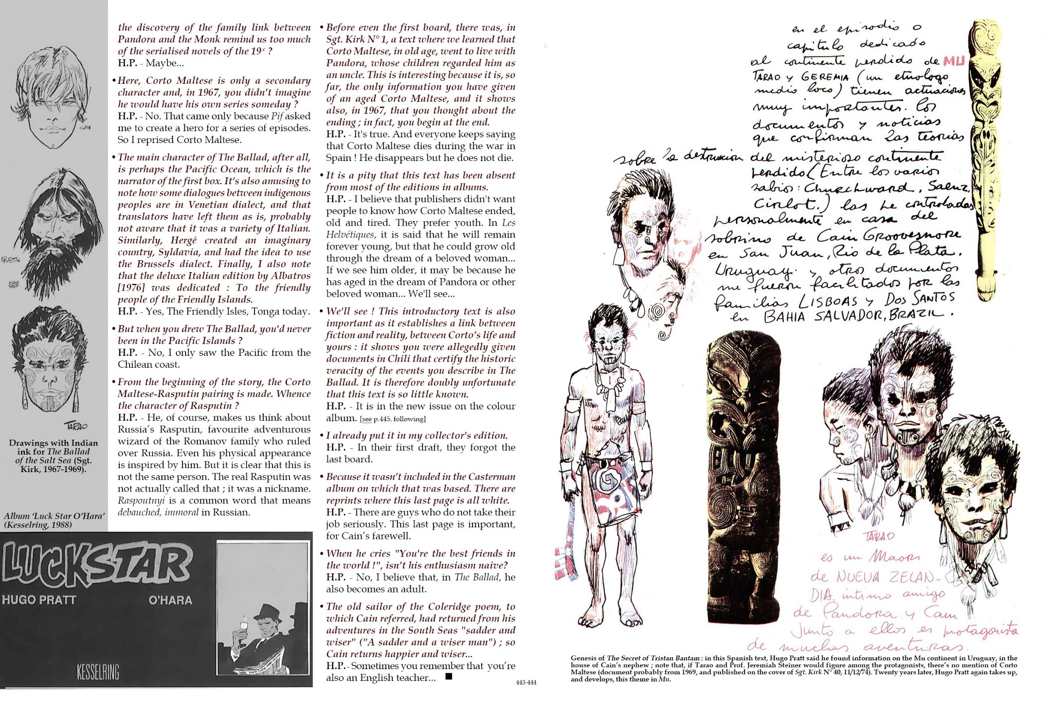 Read online Corto Maltese comic -  Issue # TPB 2 (Part 4) - 94