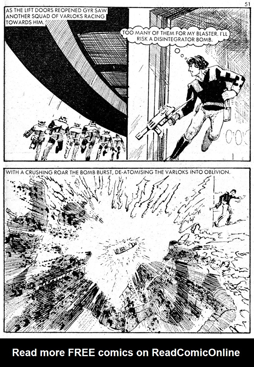 Read online Starblazer comic -  Issue #21 - 51