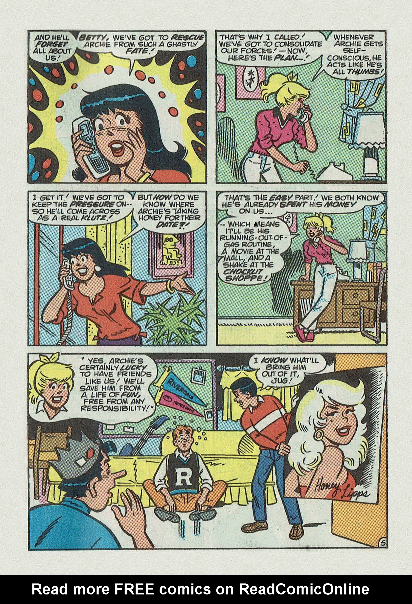 Read online Archie Annual Digest Magazine comic -  Issue #60 - 71