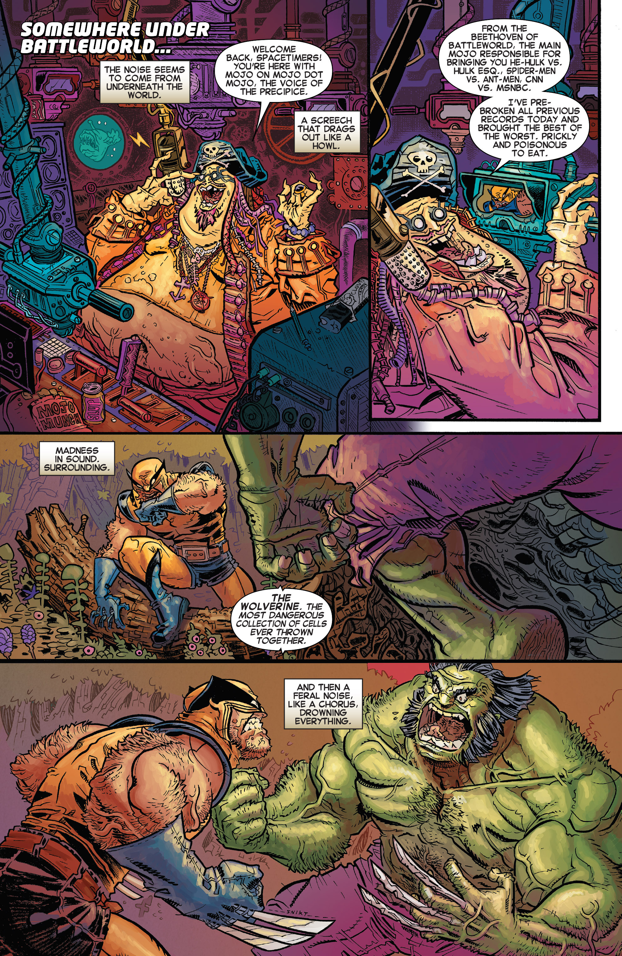 Read online Secret Wars Journal/Battleworld comic -  Issue # TPB - 168