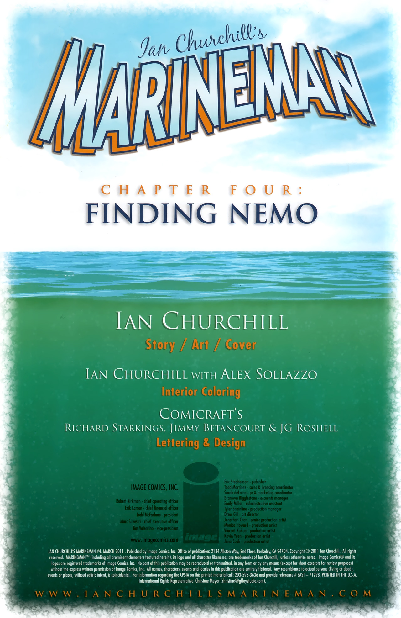 Read online Ian Churchill's Marineman comic -  Issue #4 - 2