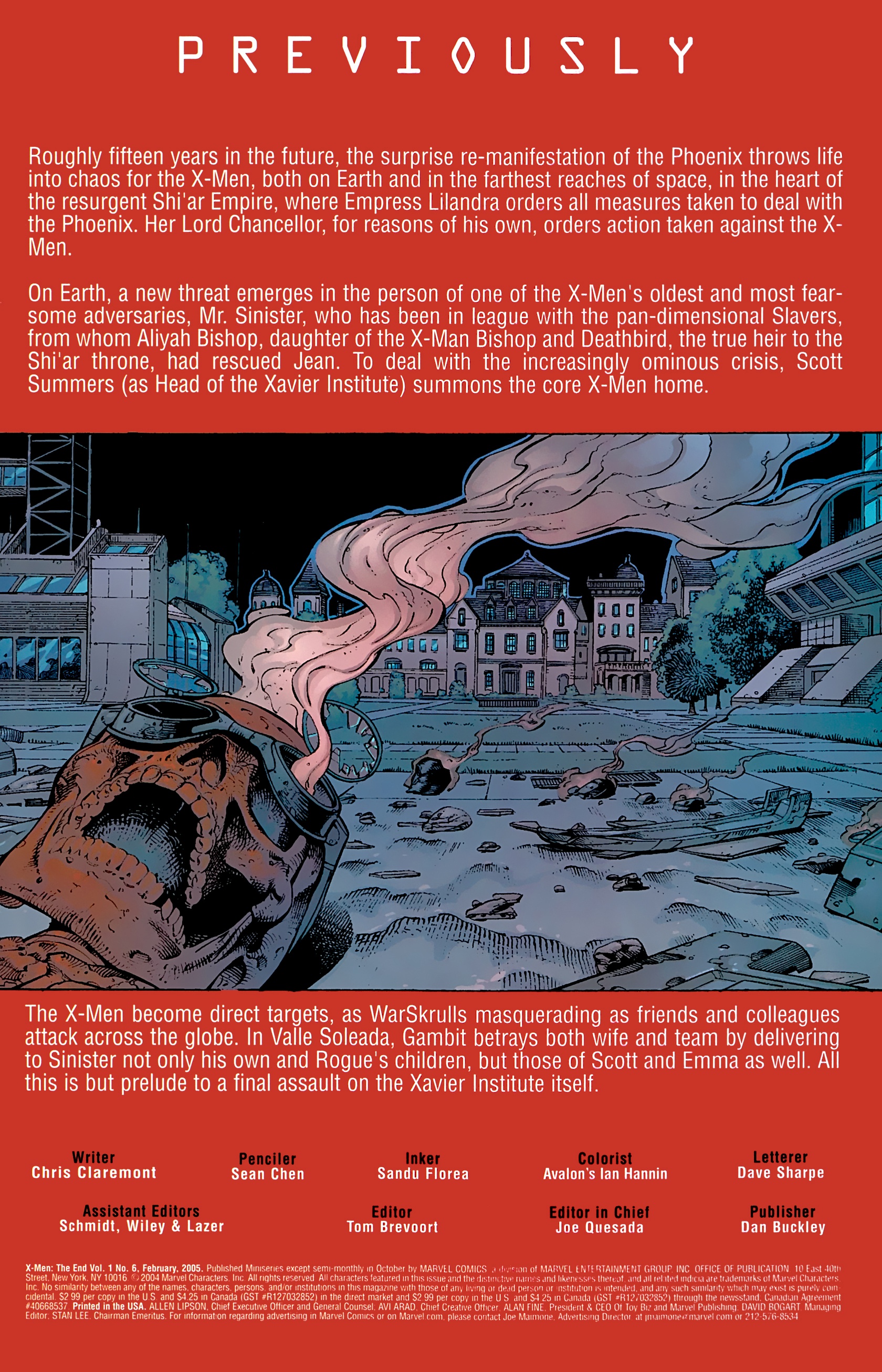Read online X-Men: The End: Book 1: Dreamers & Demons comic -  Issue #6 - 2
