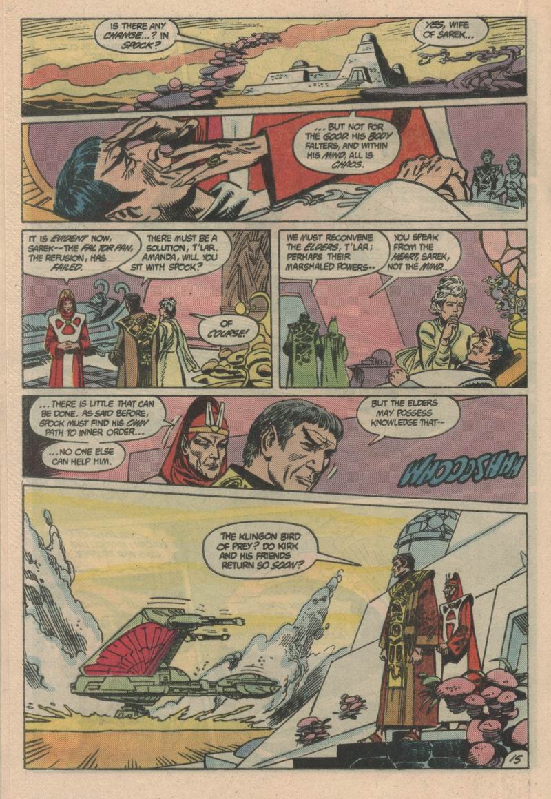 Read online Star Trek (1984) comic -  Issue #11 - 16