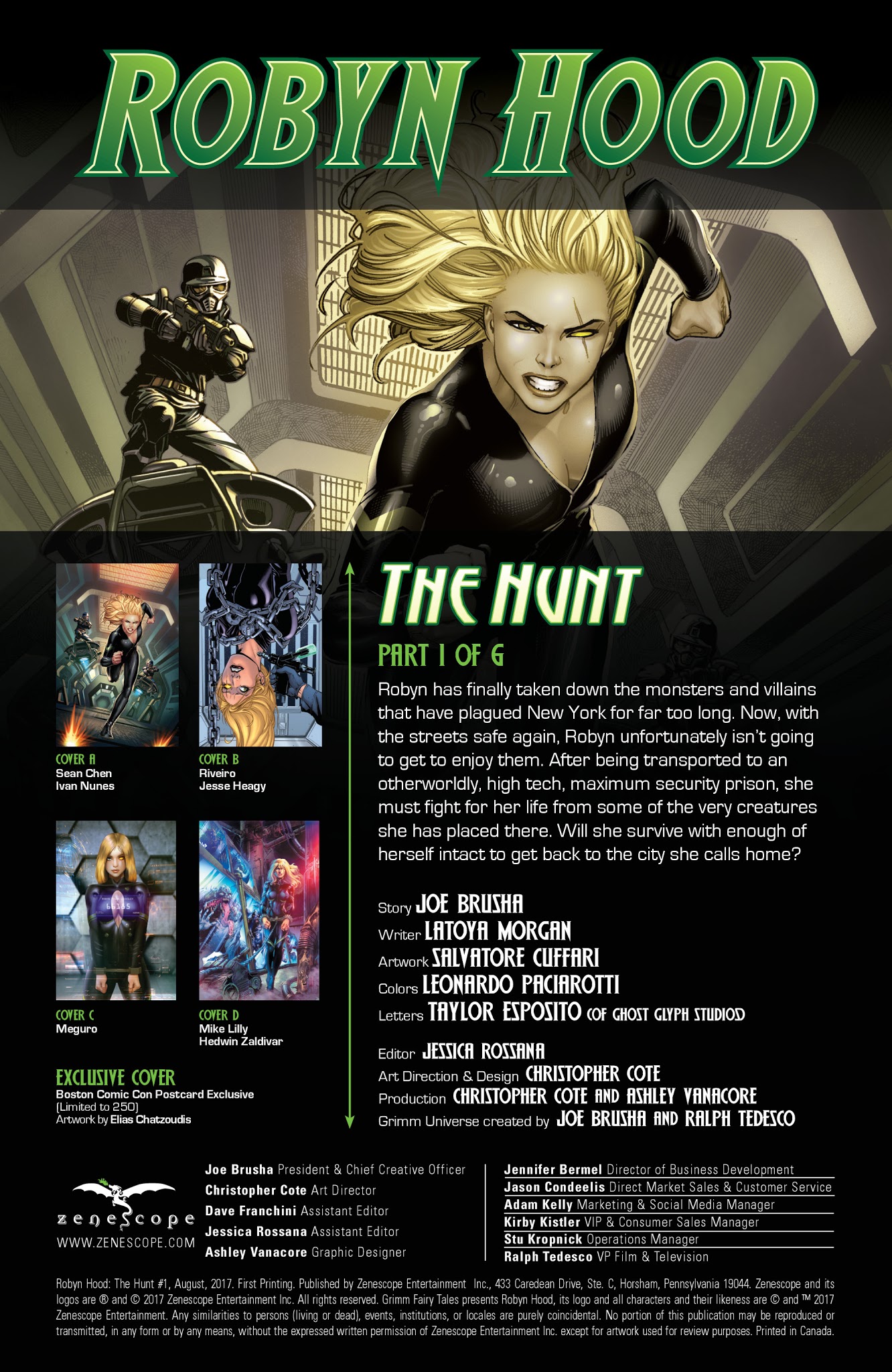 Read online Robyn Hood: The Hunt comic -  Issue #1 - 2