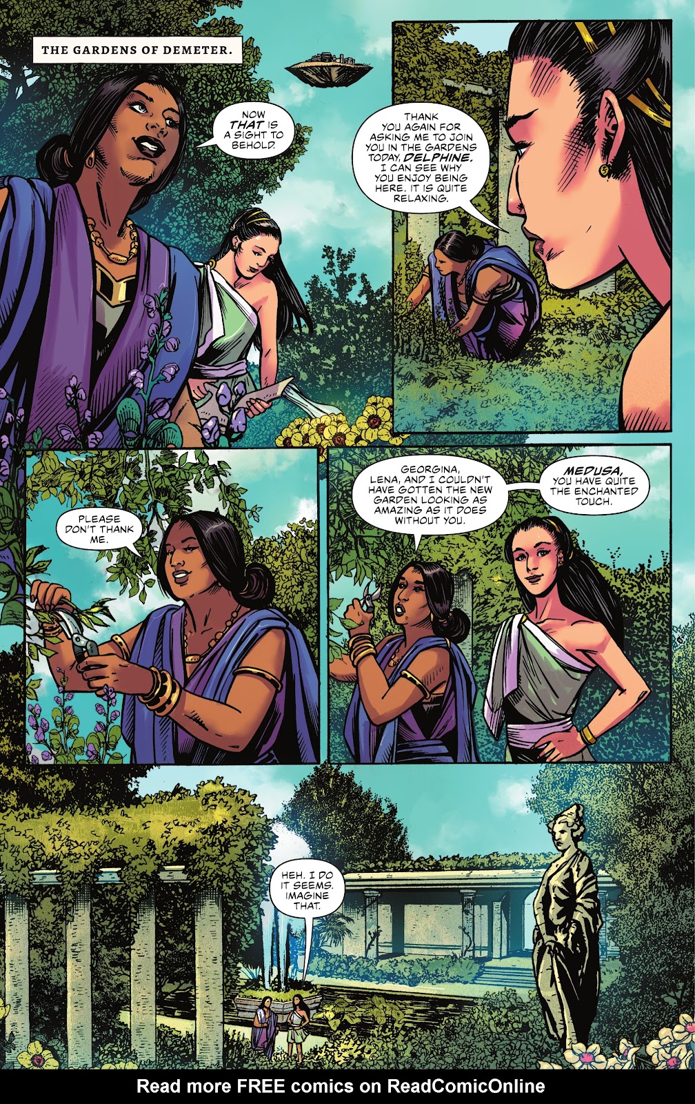 Nubia: Queen of the Amazons issue 1 - Page 8