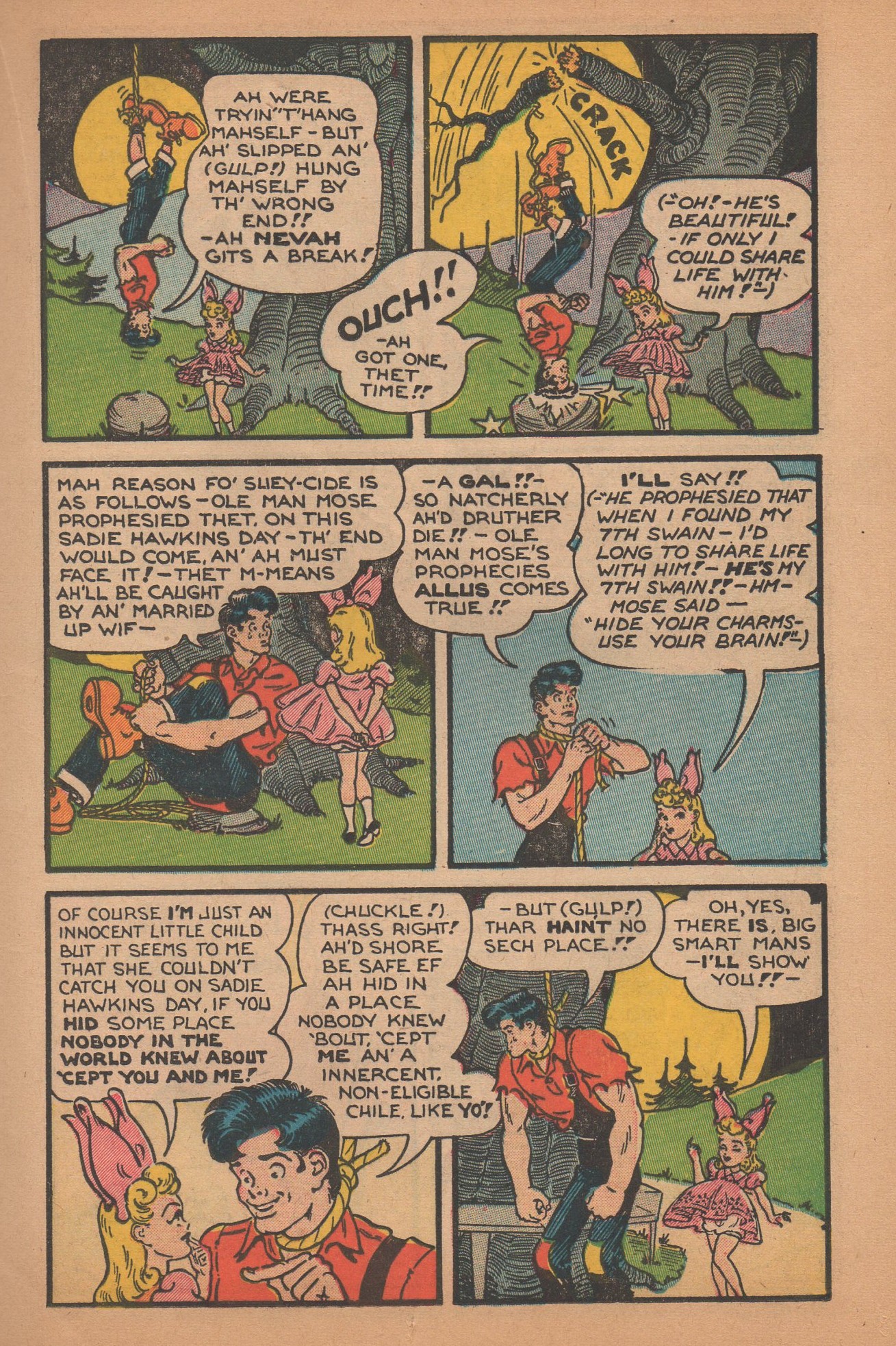 Read online Li'l Abner Comics comic -  Issue #67 - 19