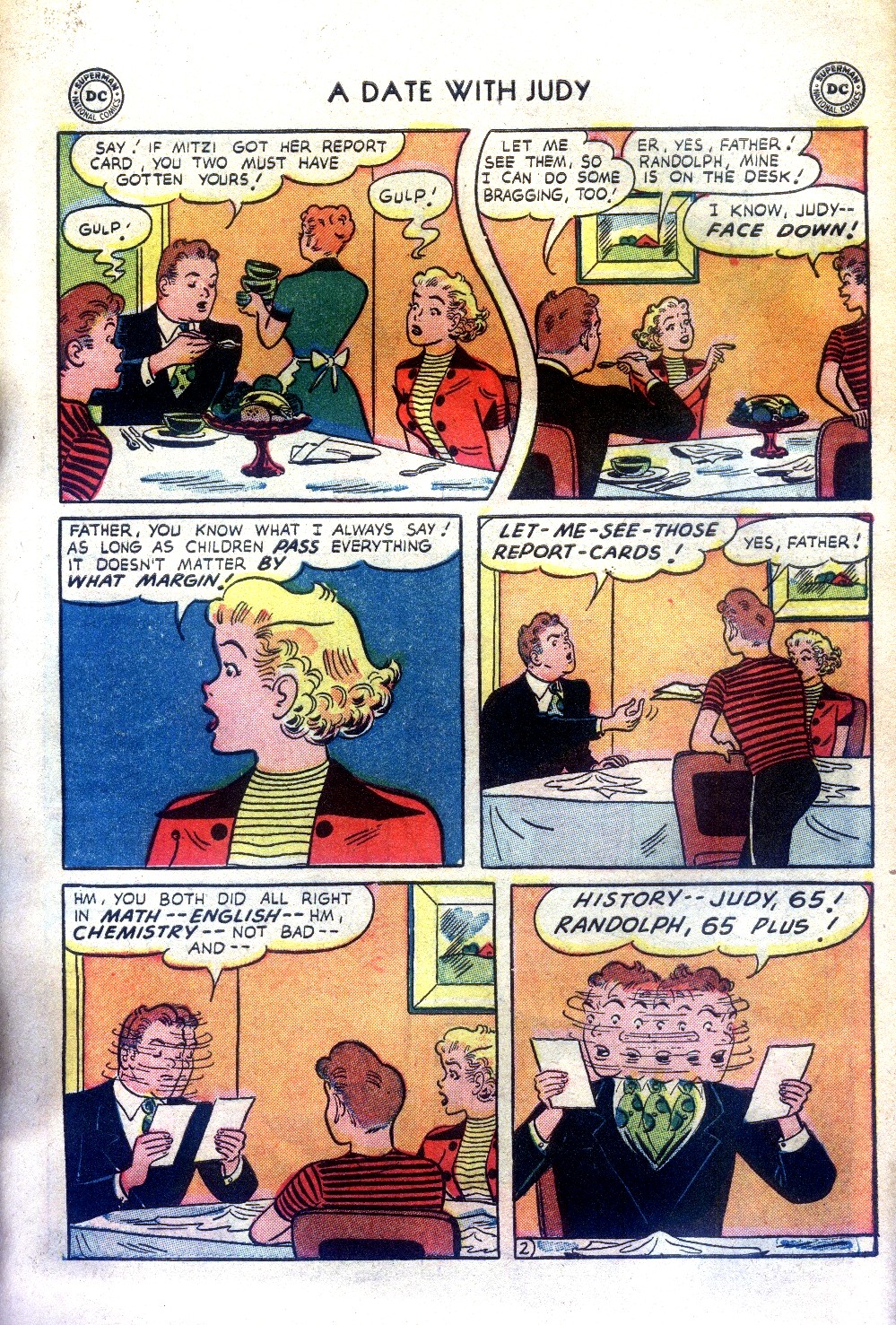 Read online A Date with Judy comic -  Issue #36 - 35