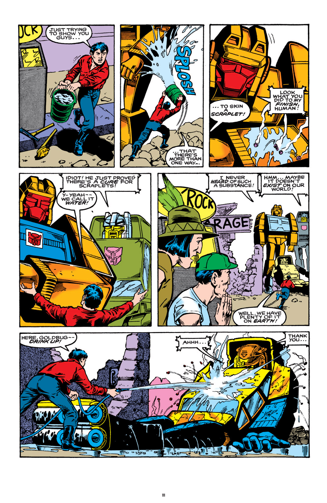 Read online The Transformers Classics comic -  Issue # TPB 3 - 112