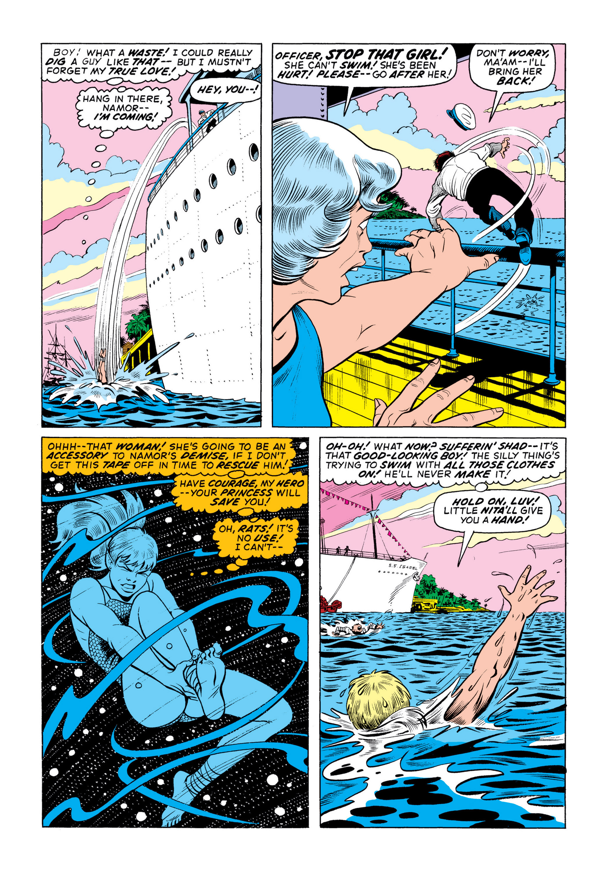 Read online Marvel Masterworks: The Sub-Mariner comic -  Issue # TPB 7 (Part 1) - 92