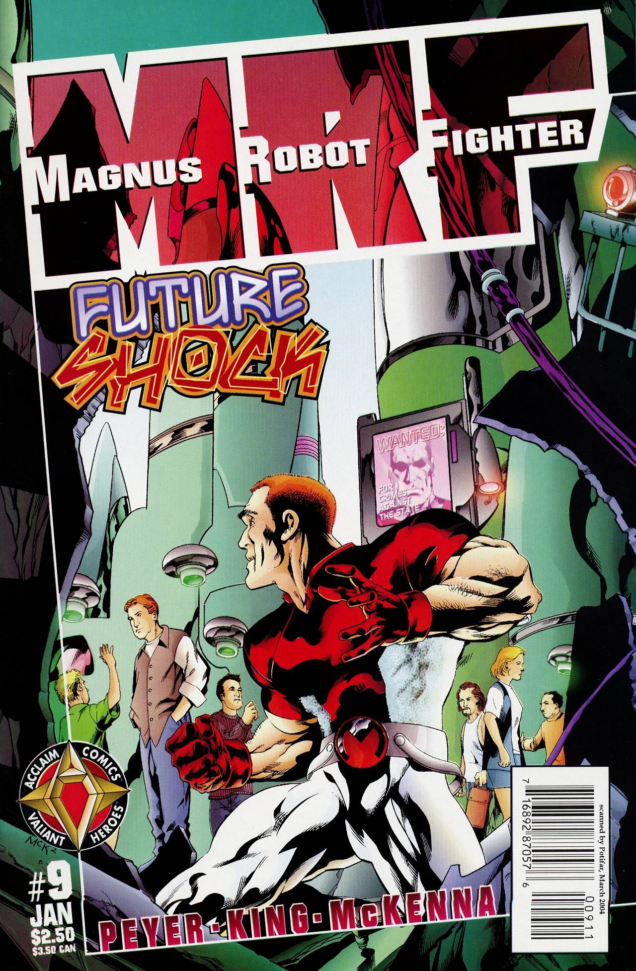 Read online Magnus Robot Fighter (1997) comic -  Issue #9 - 1