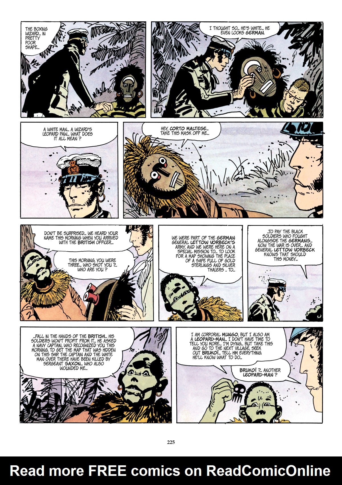 Read online Corto Maltese comic -  Issue # TPB 8 (Part 2) - 87