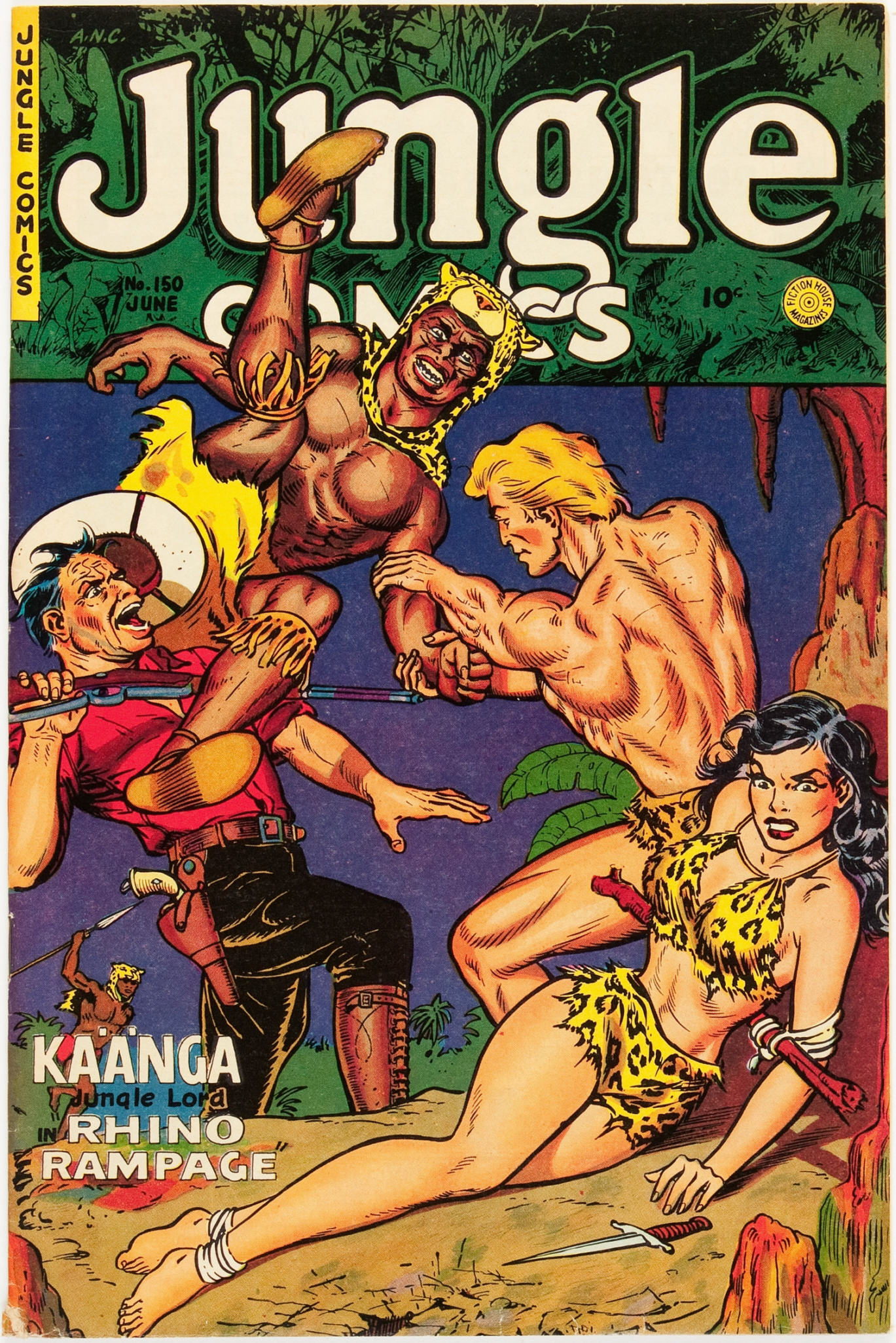 Read online Jungle Comics comic -  Issue #150 - 1