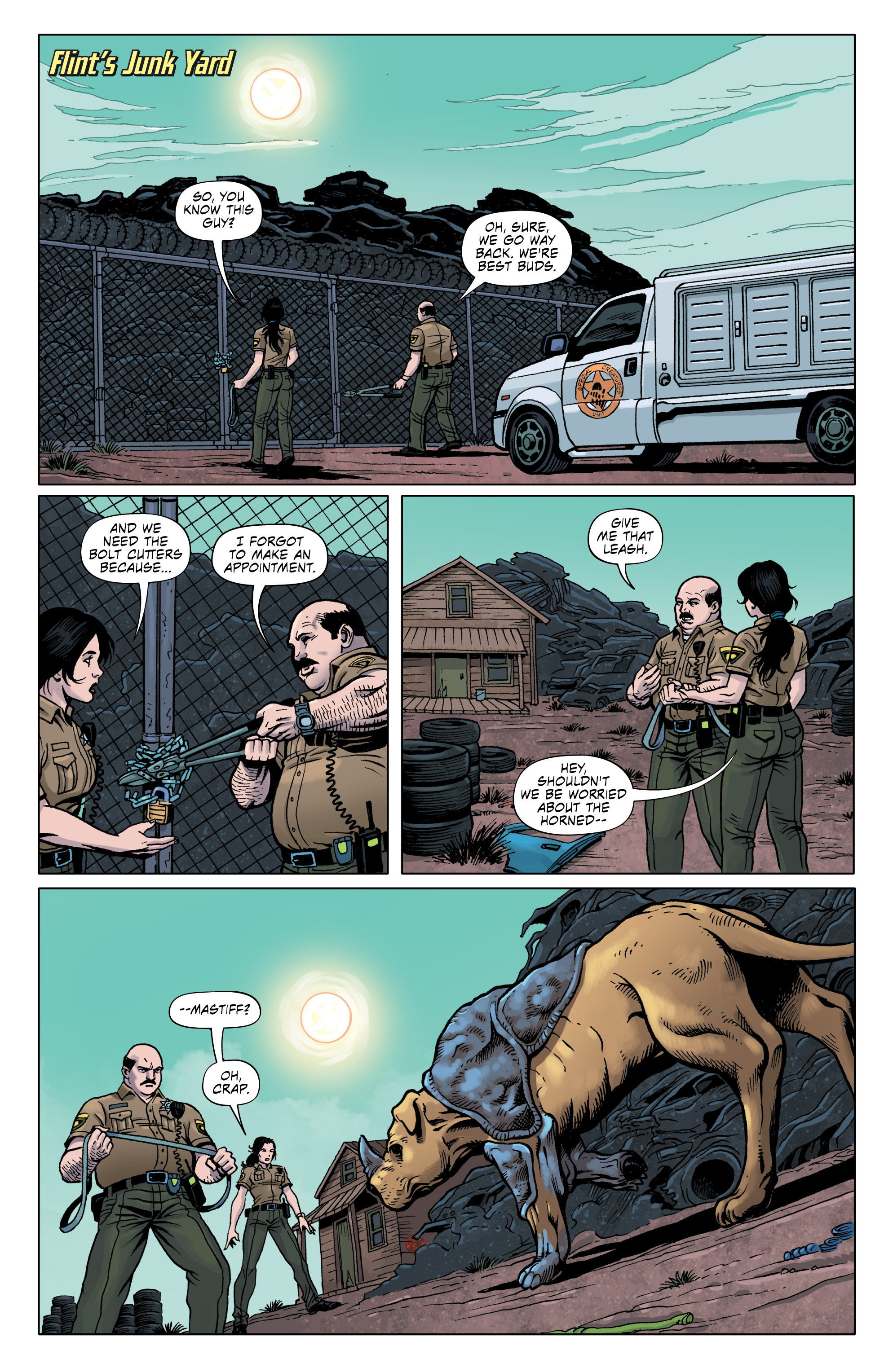 Read online Creature Cops: Special Varmint Unit comic -  Issue #1 - 13