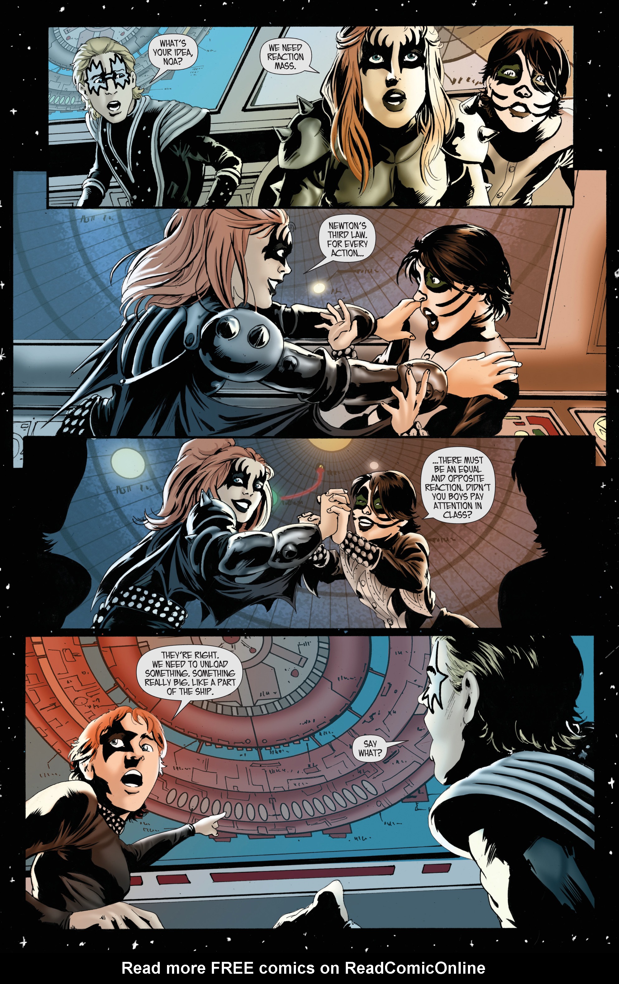 Read online KISS comic -  Issue #6 - 17