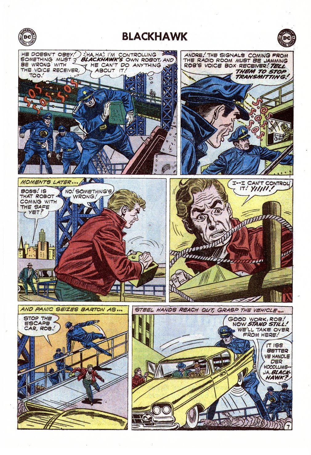 Read online Blackhawk (1957) comic -  Issue #139 - 9