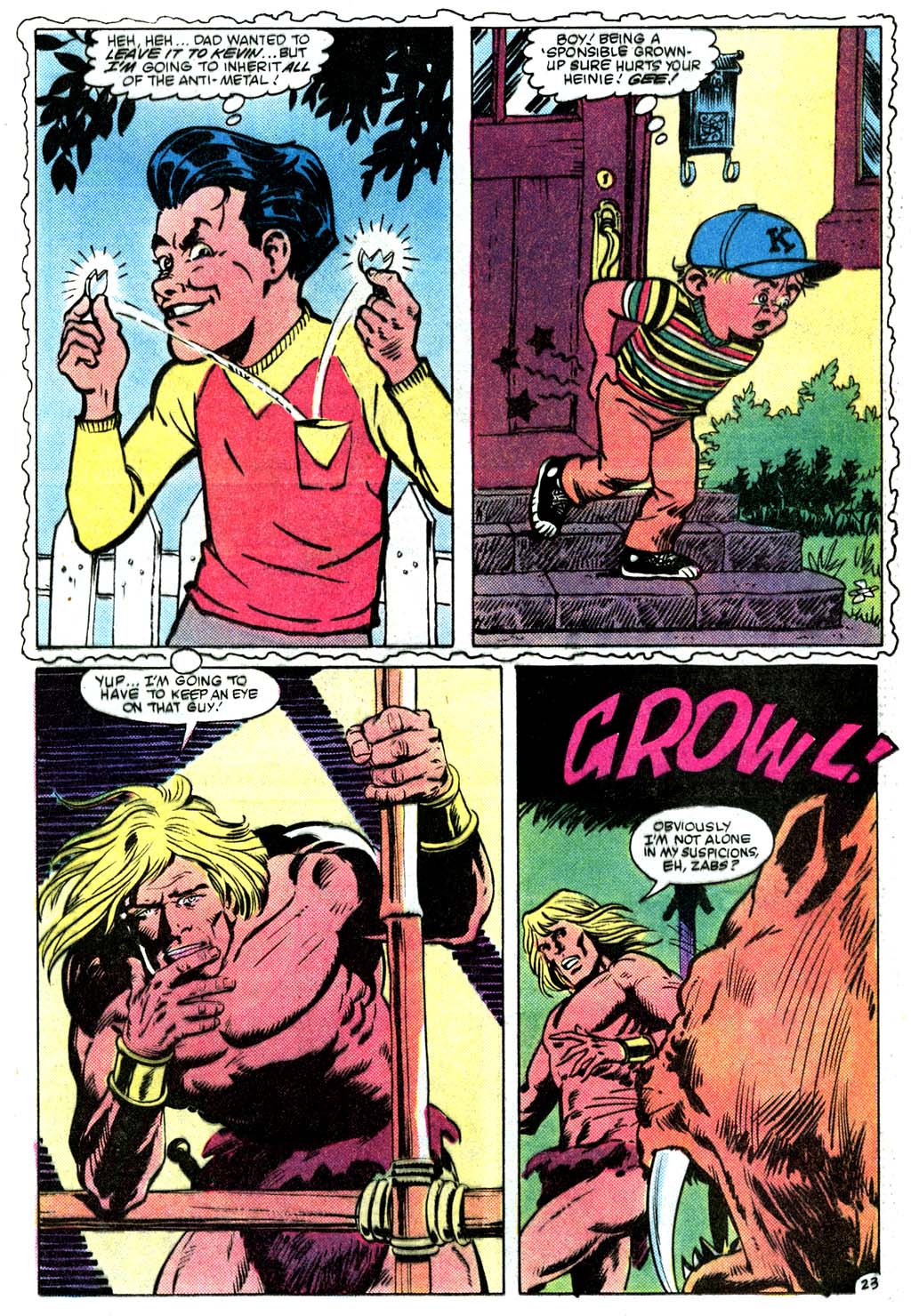 Read online Ka-Zar the Savage comic -  Issue #32 - 25