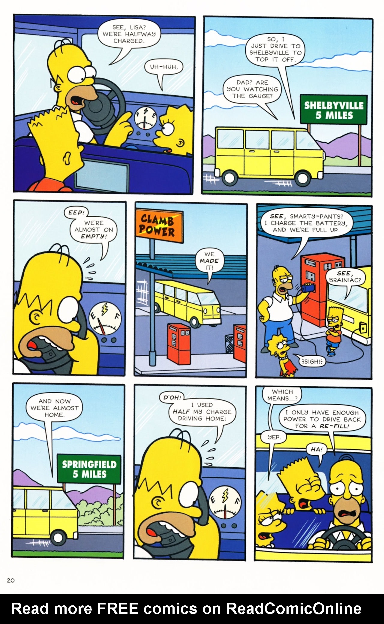 Read online Simpsons Comics comic -  Issue #164 - 22