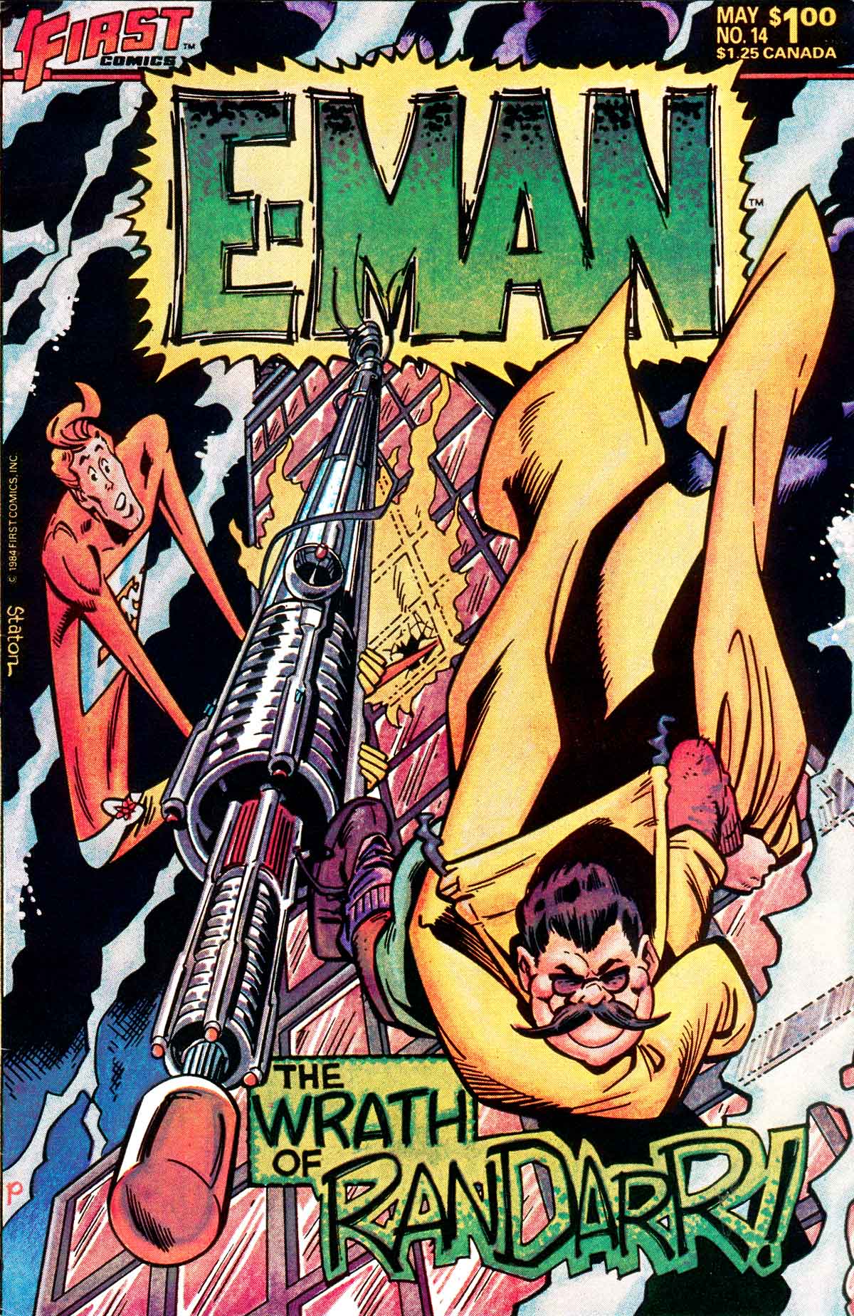 Read online E-Man (1983) comic -  Issue #14 - 1