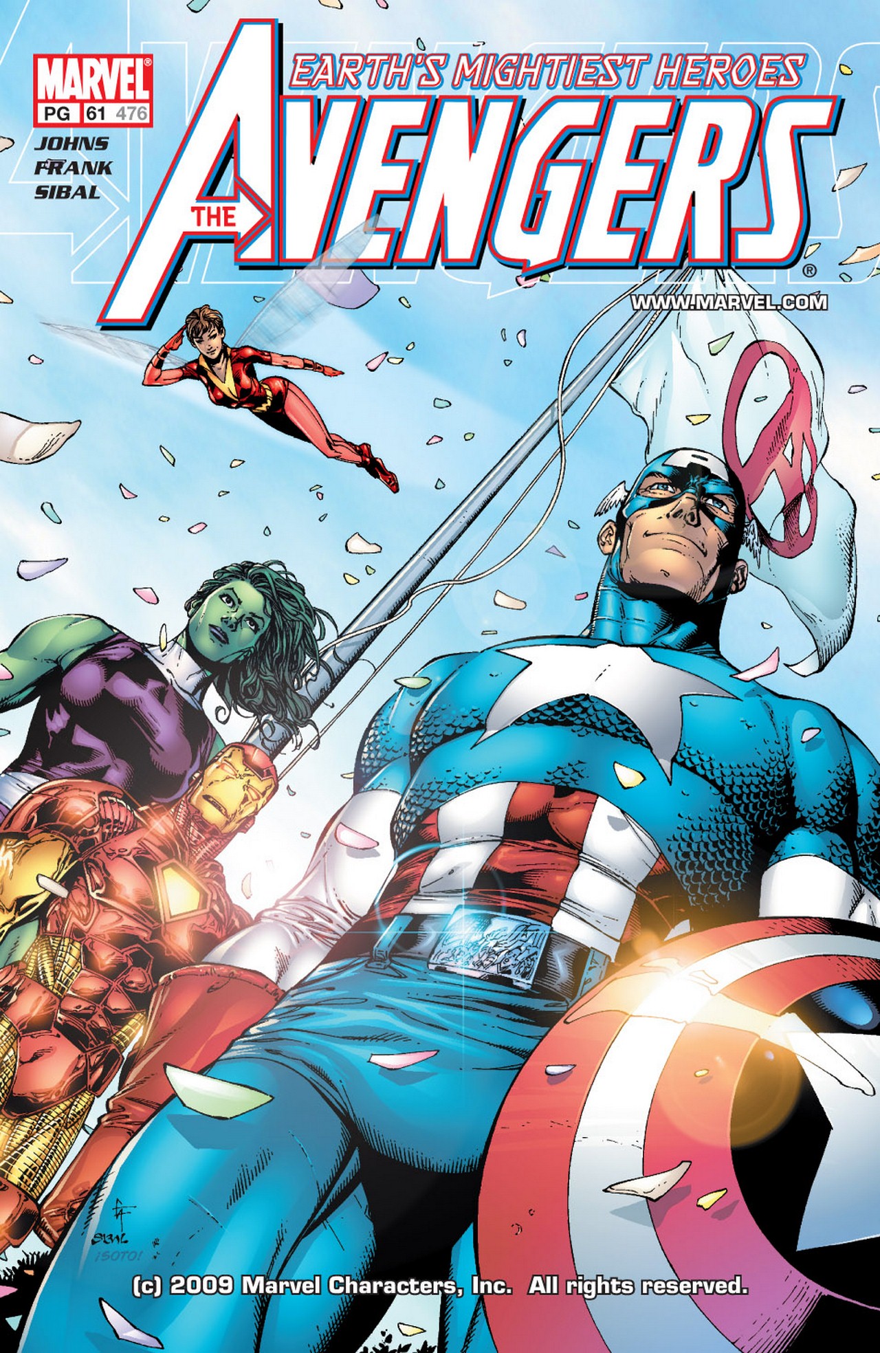 Read online Avengers (1998) comic -  Issue #61 - 1