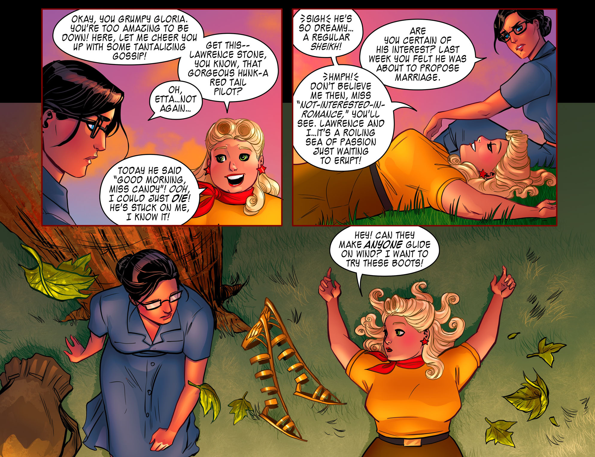 Read online The Legend of Wonder Woman (2015) comic -  Issue #19 - 21