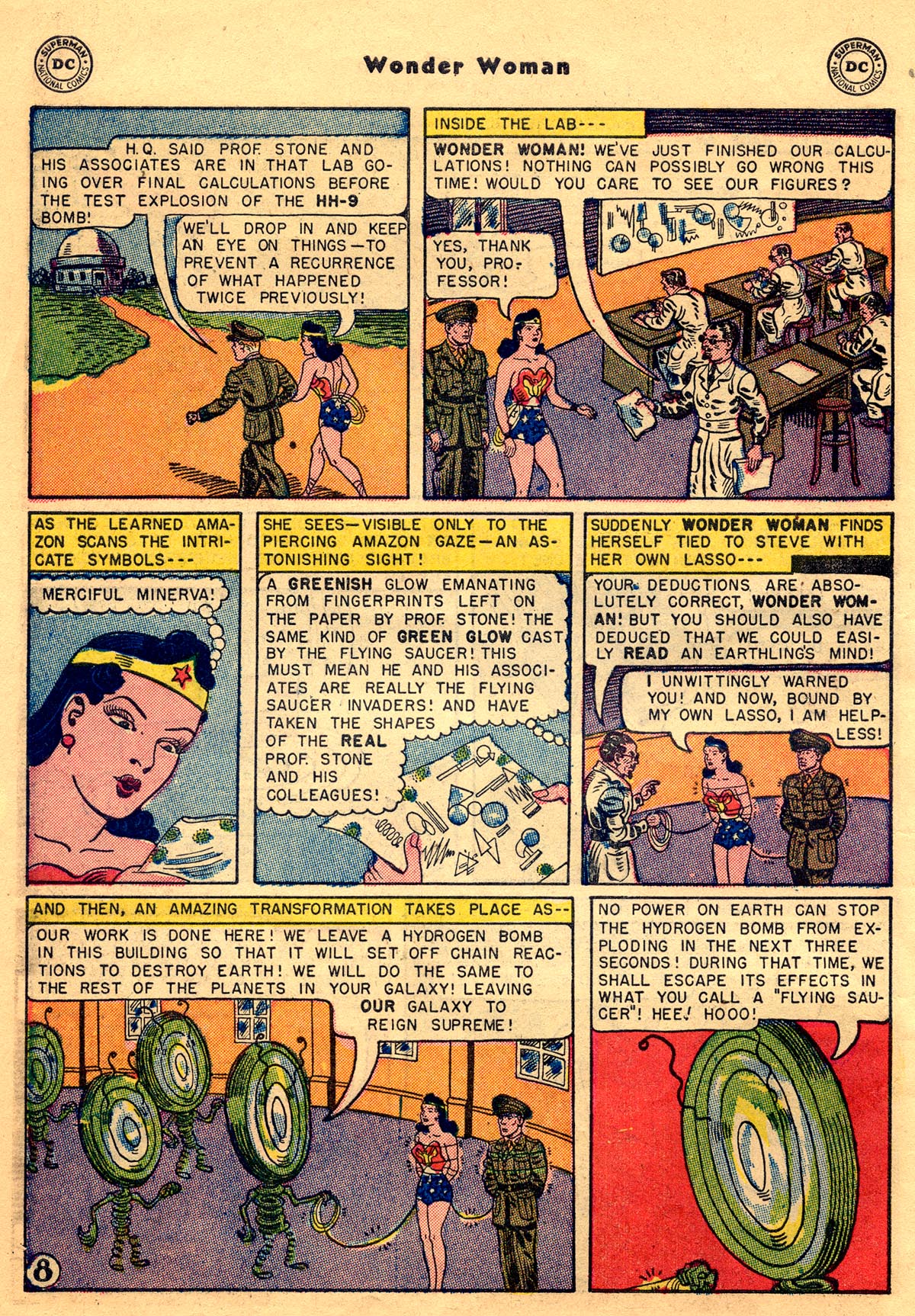 Read online Wonder Woman (1942) comic -  Issue #68 - 10