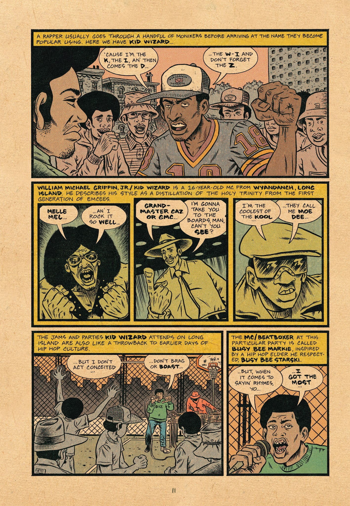 Read online Hip Hop Family Tree (2013) comic -  Issue # TPB 4 - 12