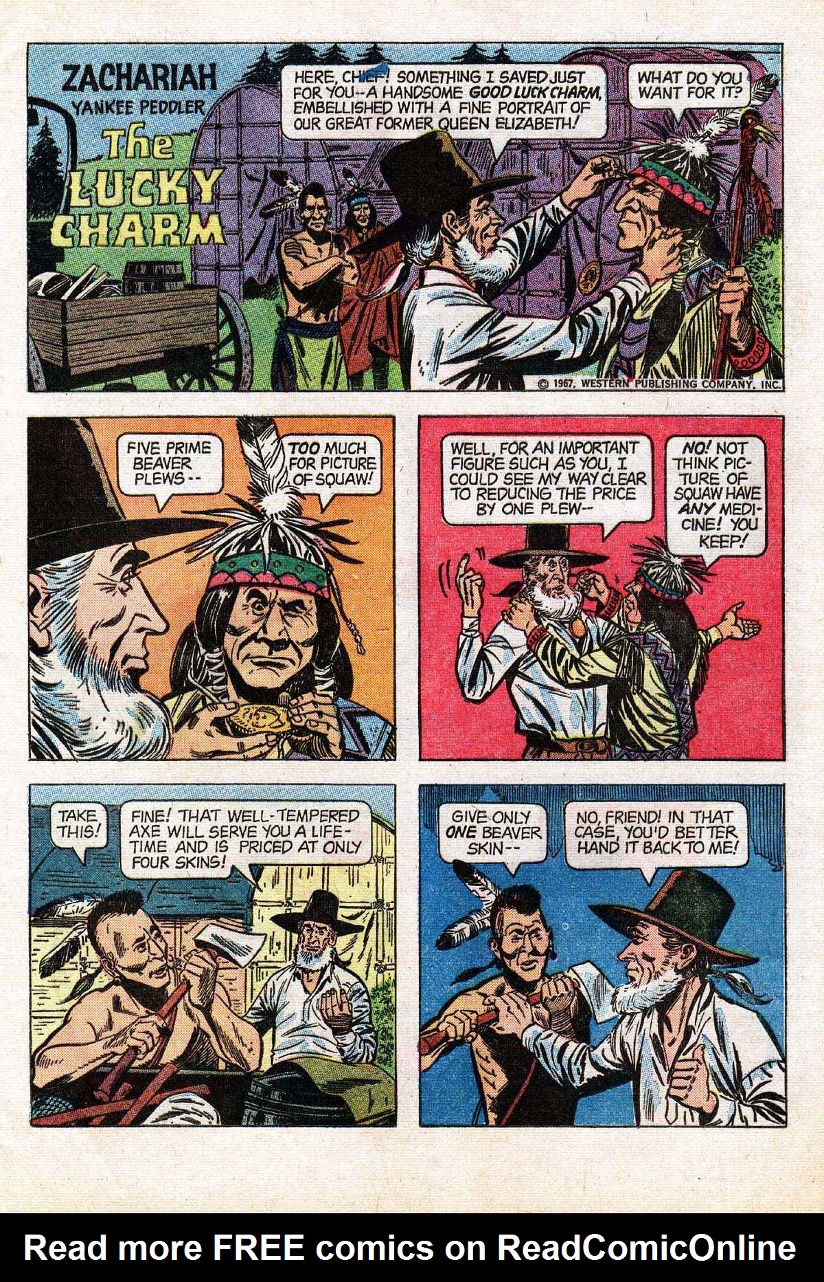 Read online Daniel Boone comic -  Issue #12 - 13