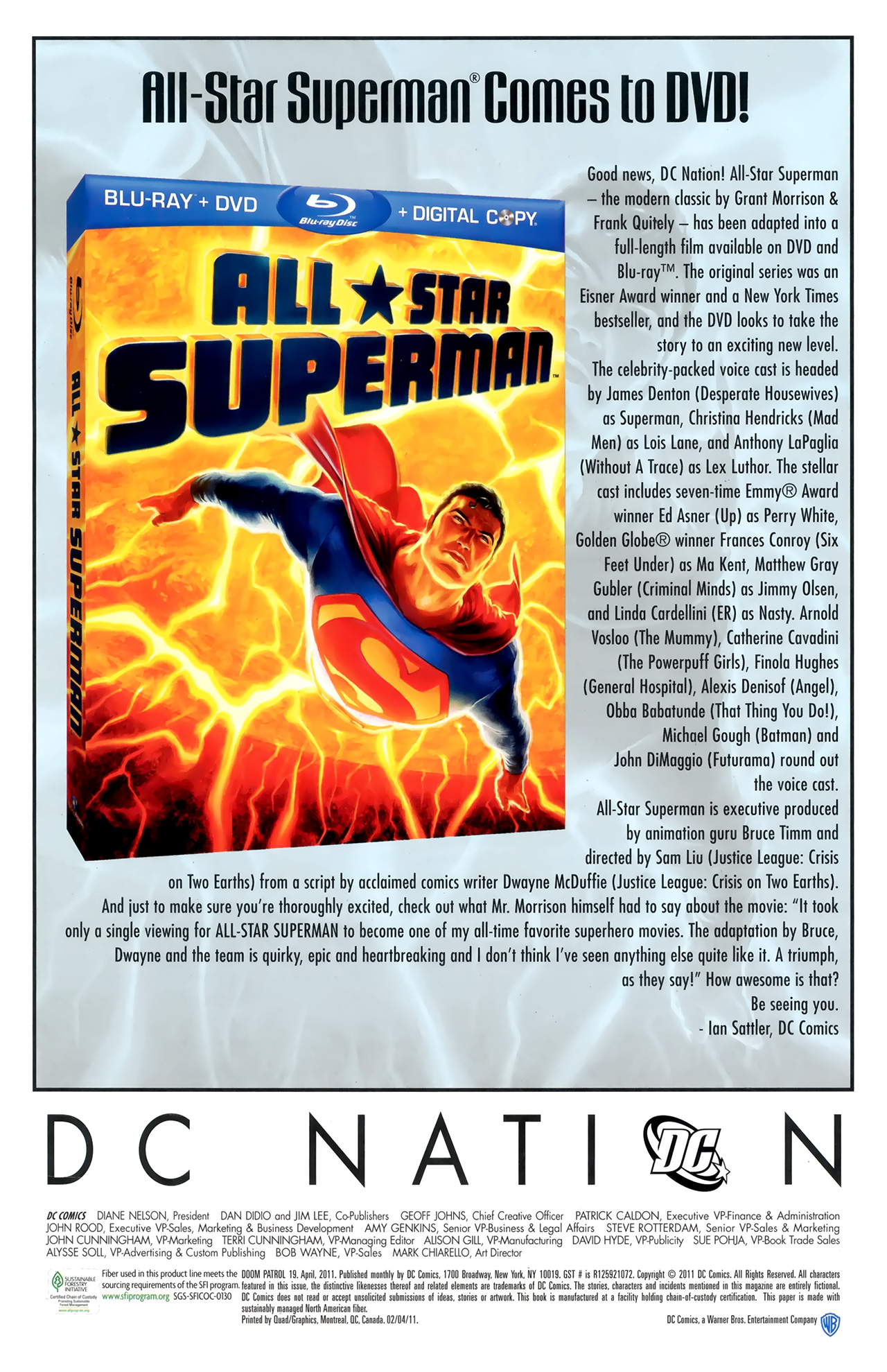 Read online Doom Patrol (2009) comic -  Issue #19 - 21