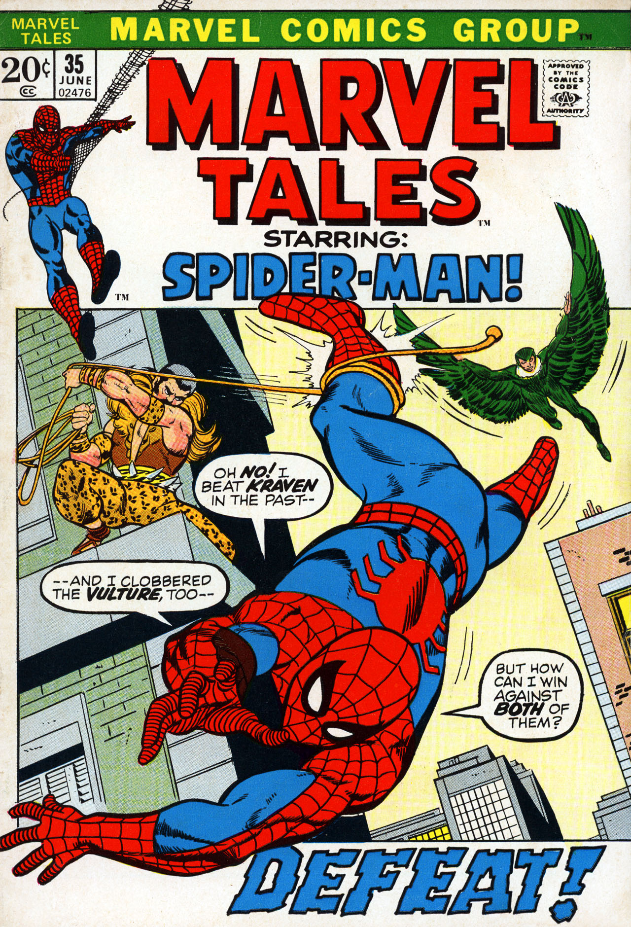 Read online Marvel Tales (1964) comic -  Issue #35 - 1