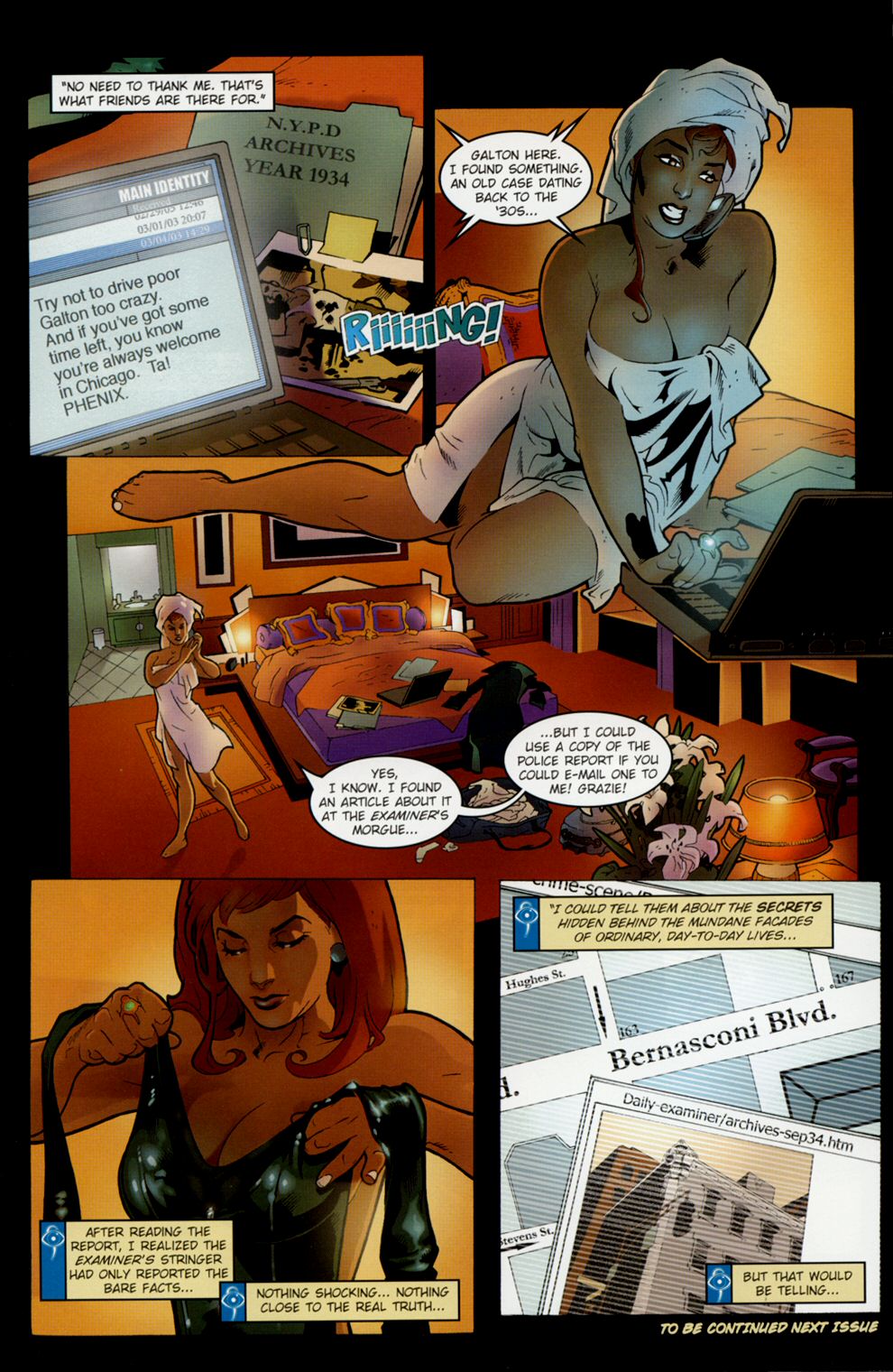 Read online Strangers (2003) comic -  Issue #5 - 32