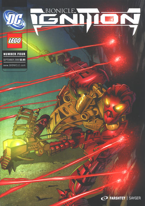 Read online Bionicle: Ignition comic -  Issue #4 - 1