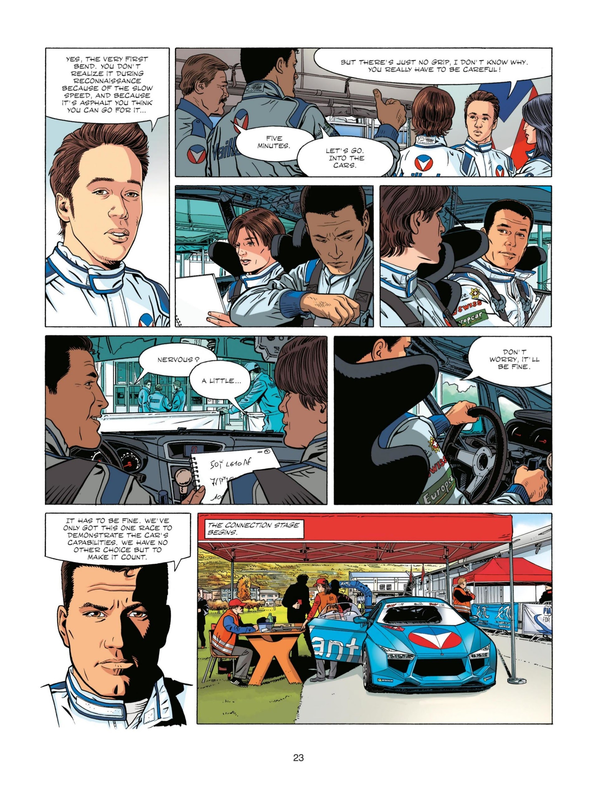 Read online Michel Vaillant comic -  Issue #3 - 23