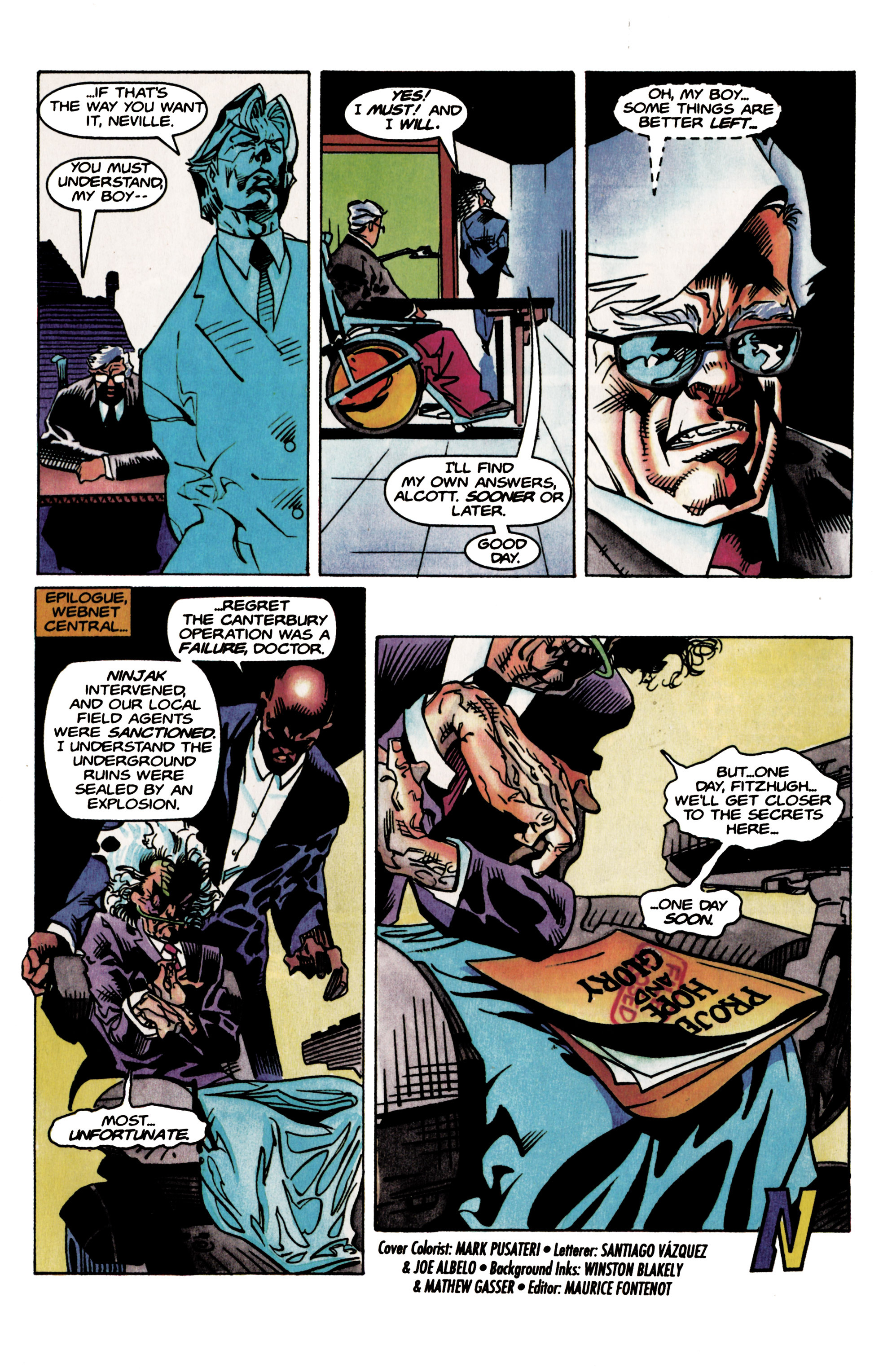 Read online Ninjak (1994) comic -  Issue #12 - 22